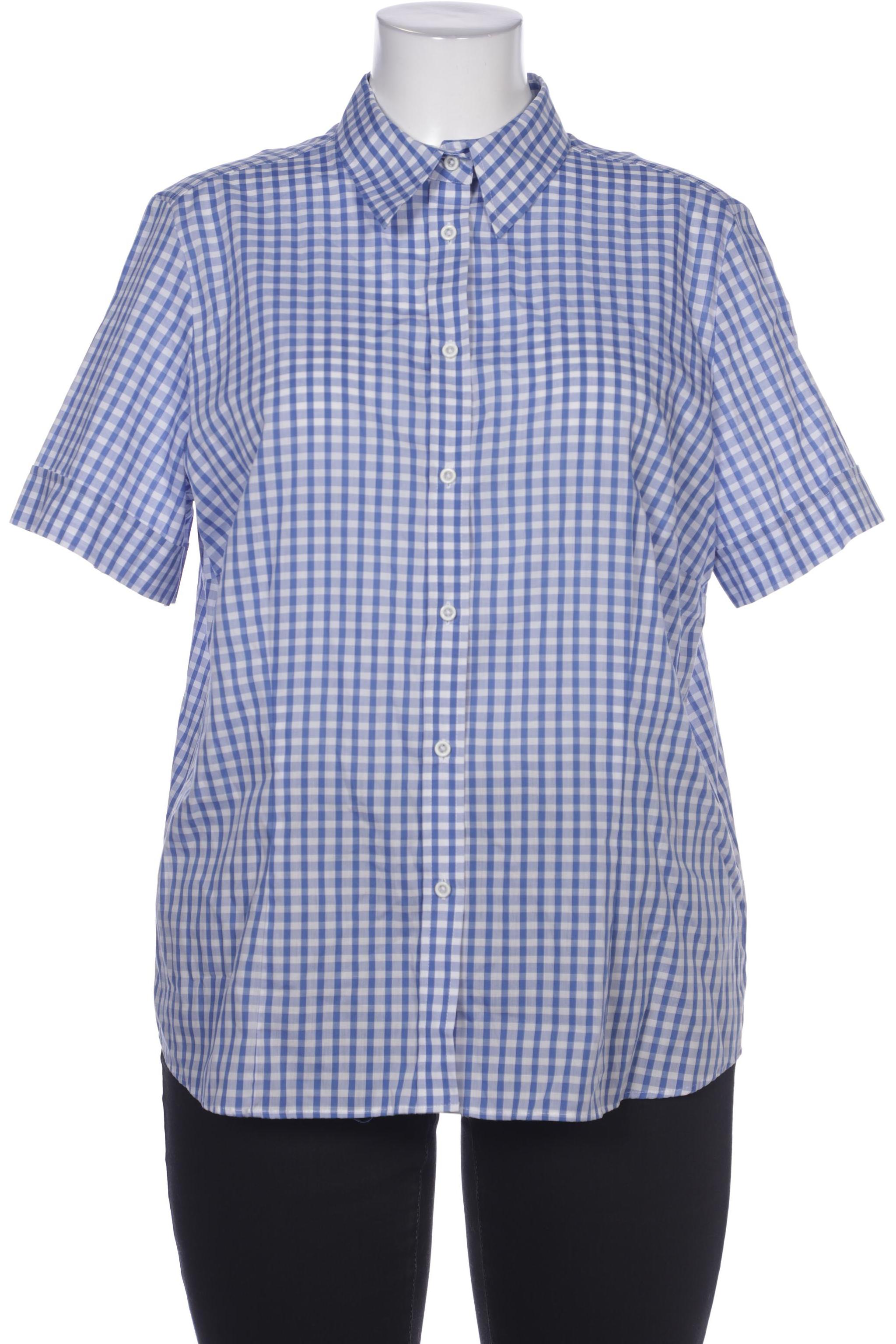 

eterna Damen Bluse, blau, Gr. 46