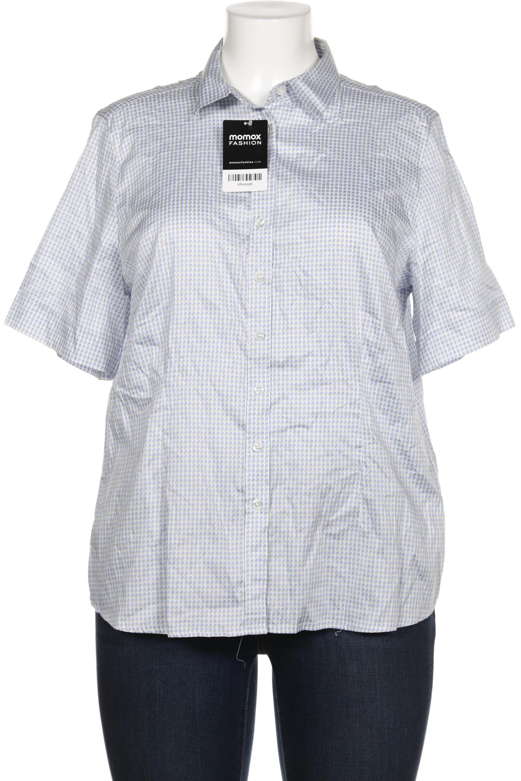 

eterna Damen Bluse, hellblau, Gr. 46