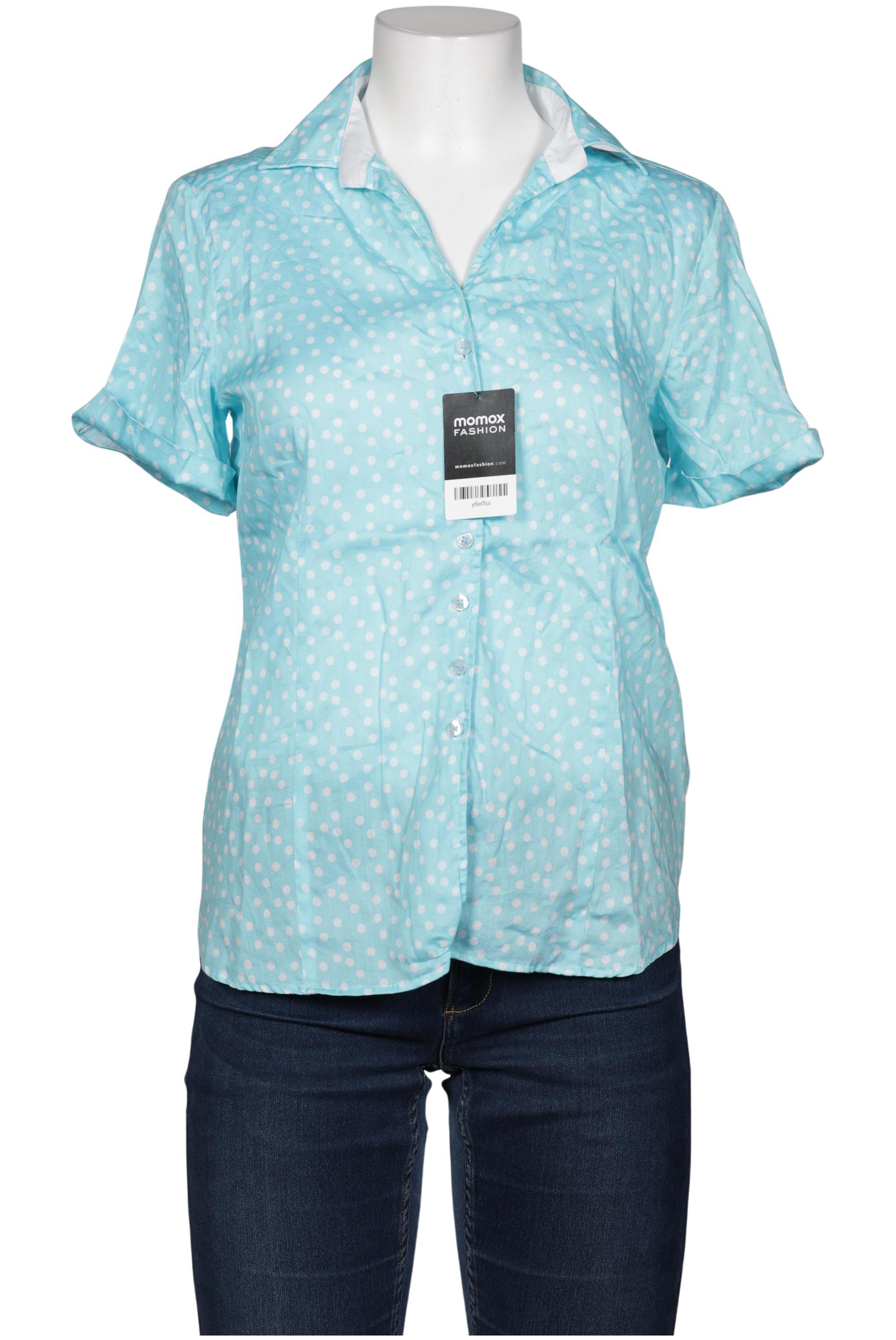 

eterna Damen Bluse, türkis, Gr. 40