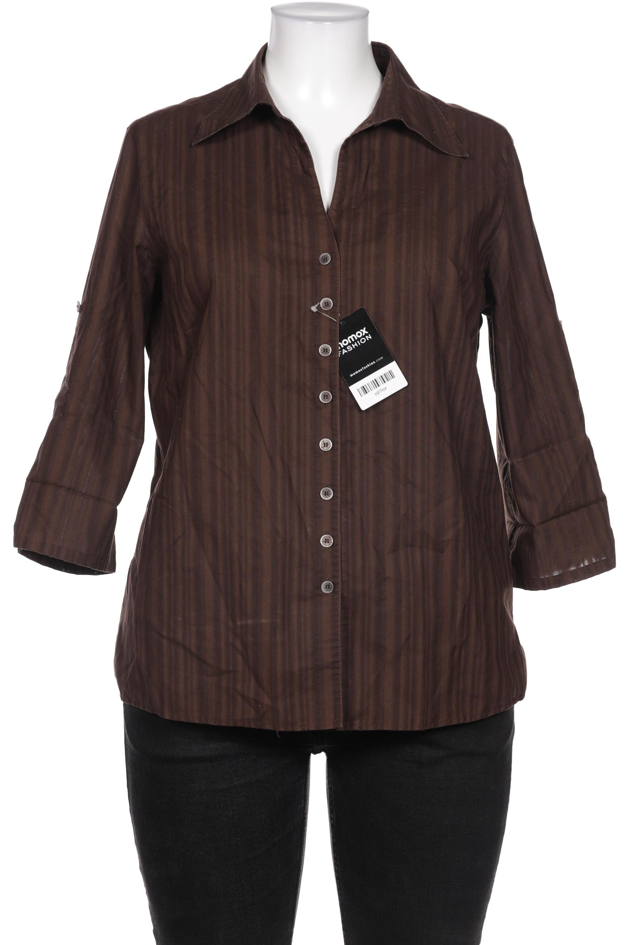

eterna Damen Bluse, braun, Gr. 44