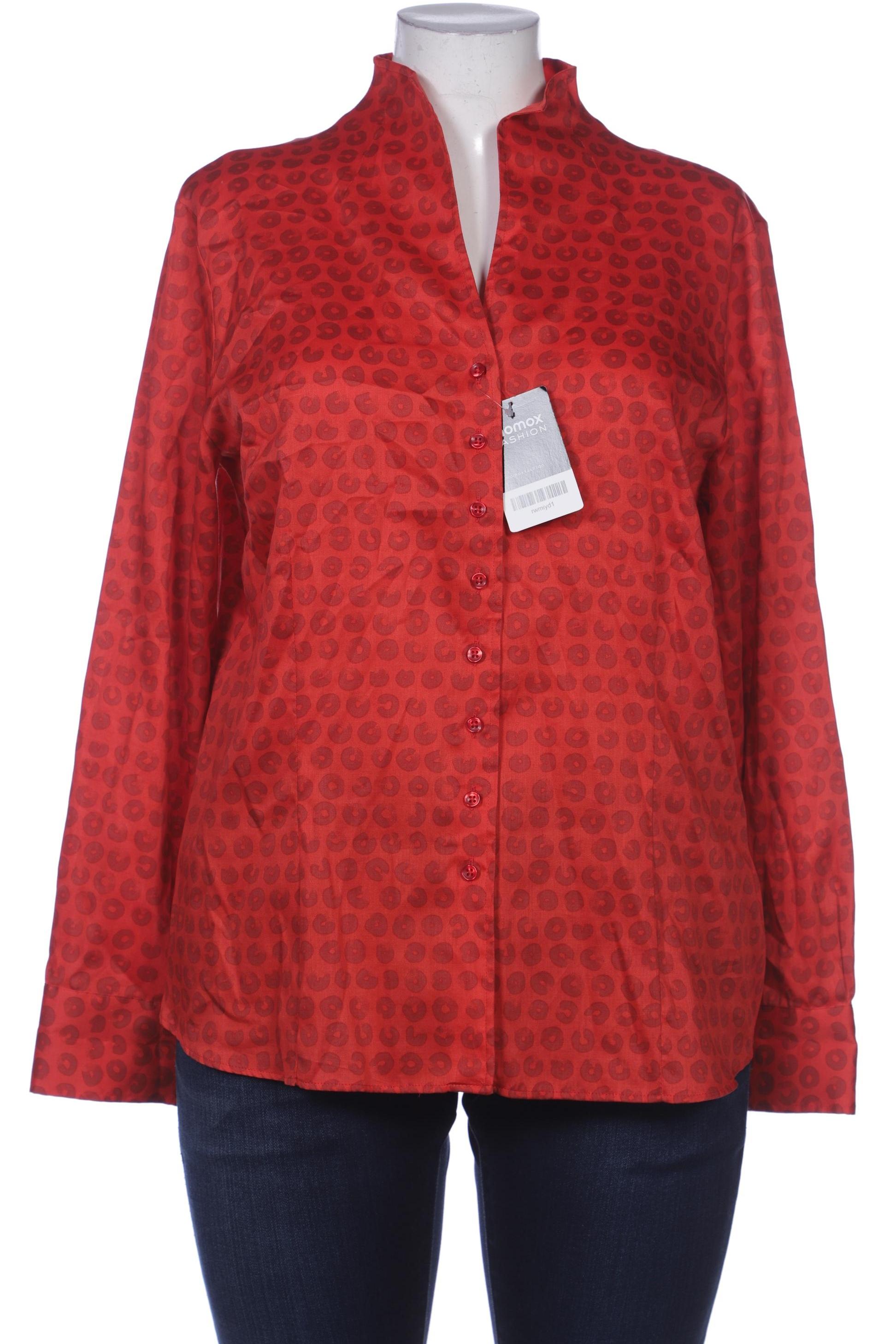 

eterna Damen Bluse, rot, Gr. 48