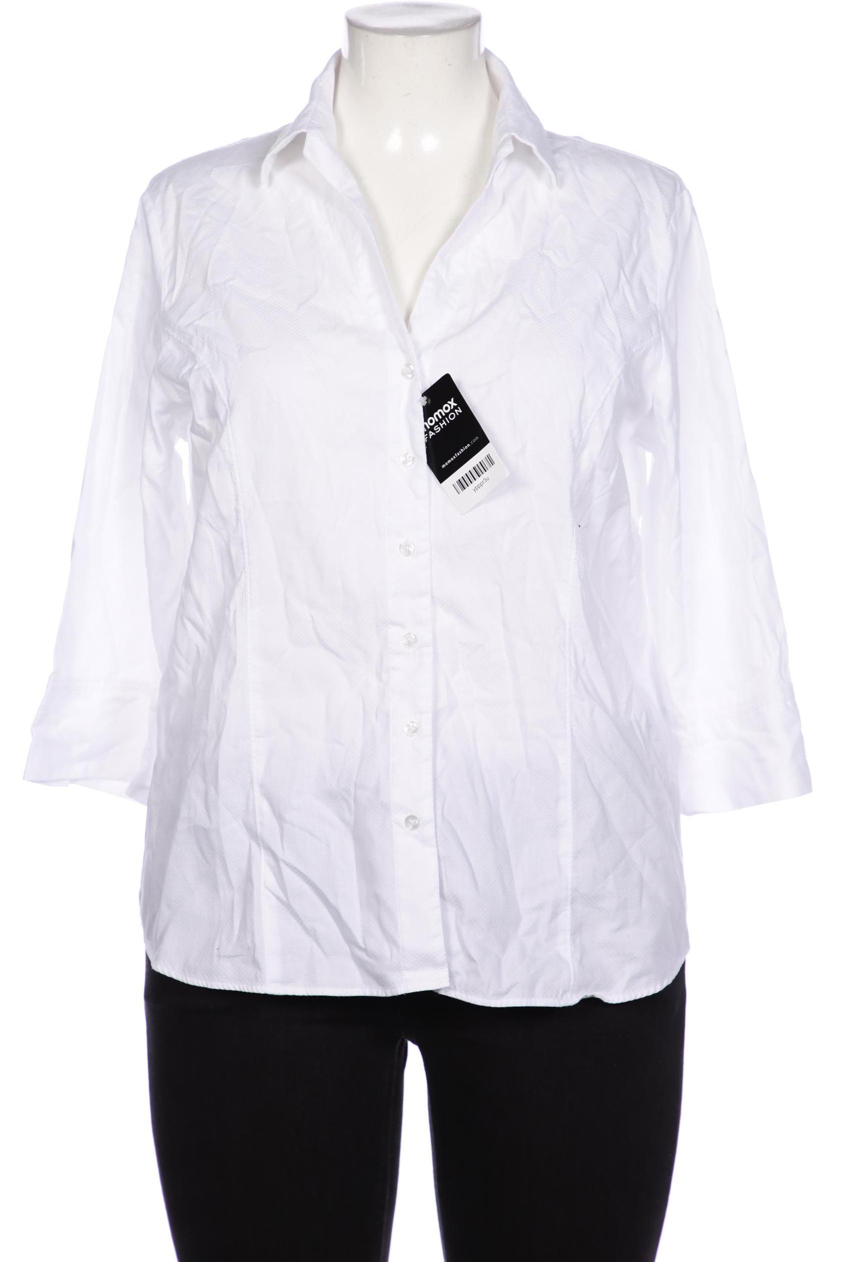 

eterna Damen Bluse, weiß, Gr. 44