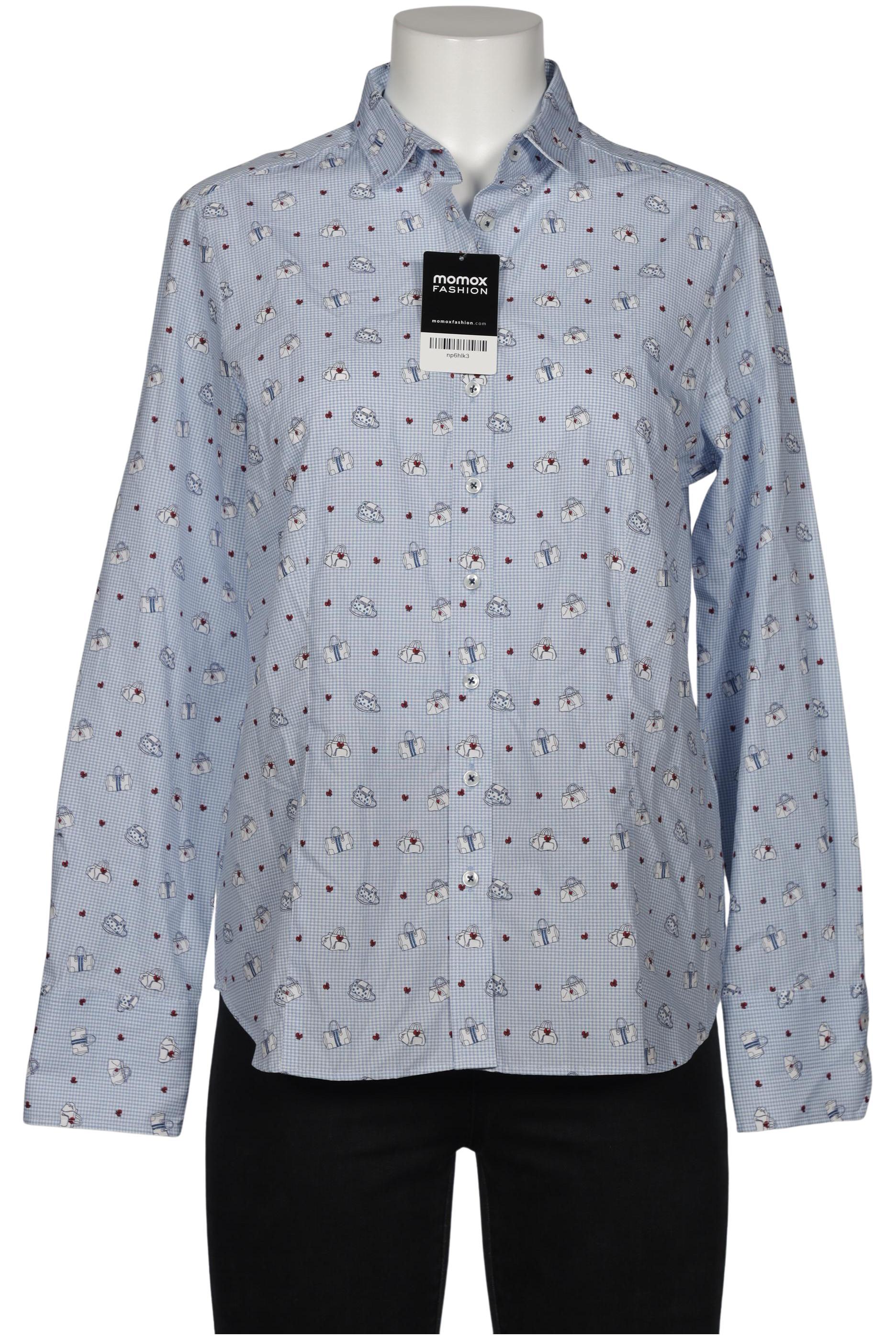 

eterna Damen Bluse, blau, Gr. 40