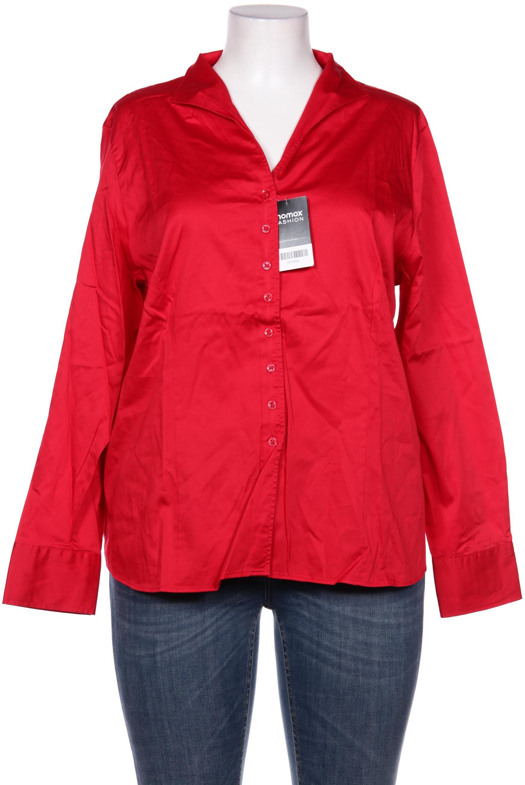 

eterna Damen Bluse, rot, Gr. 48