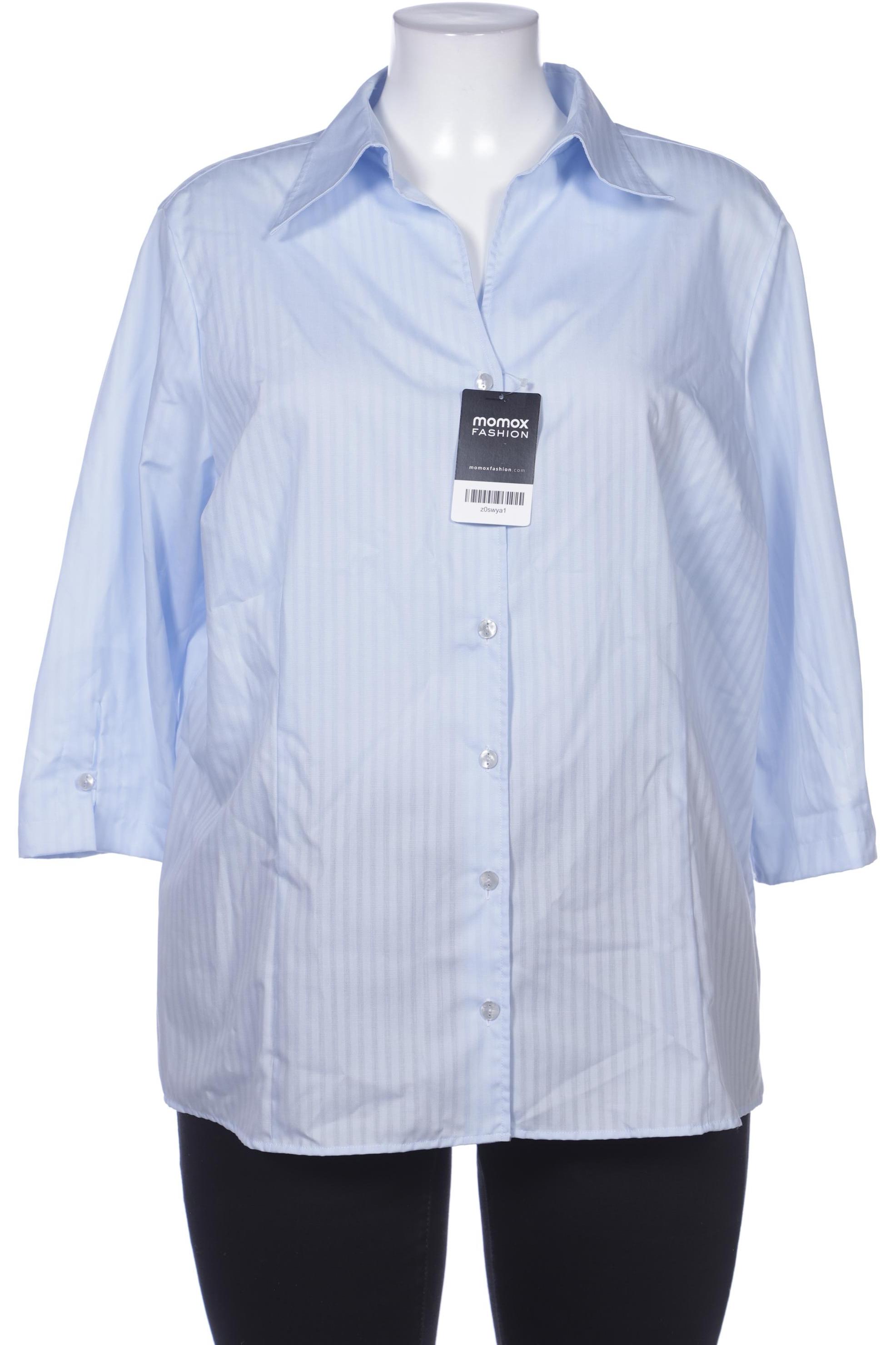 

eterna Damen Bluse, hellblau, Gr. 48