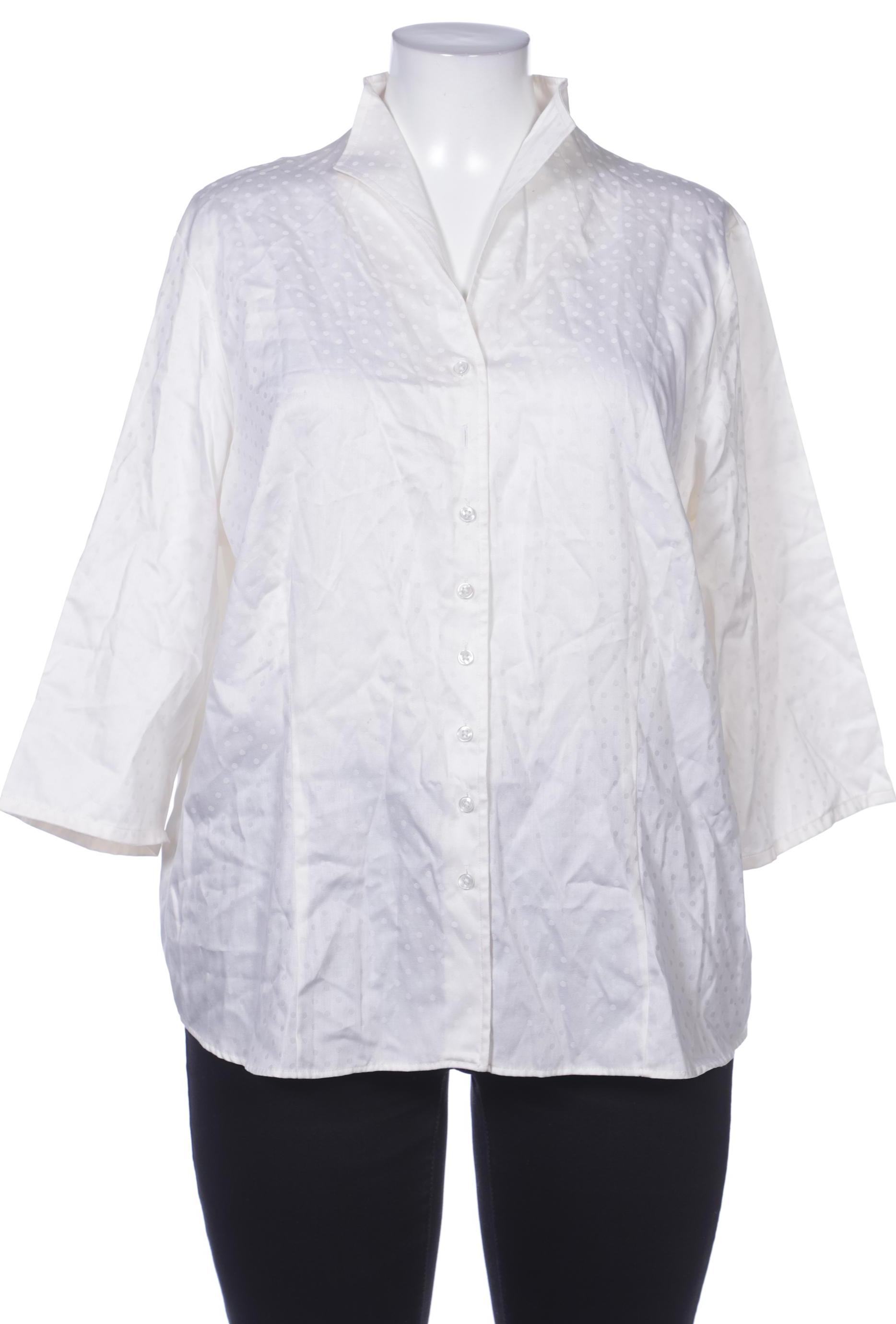 

eterna Damen Bluse, cremeweiß, Gr. 48