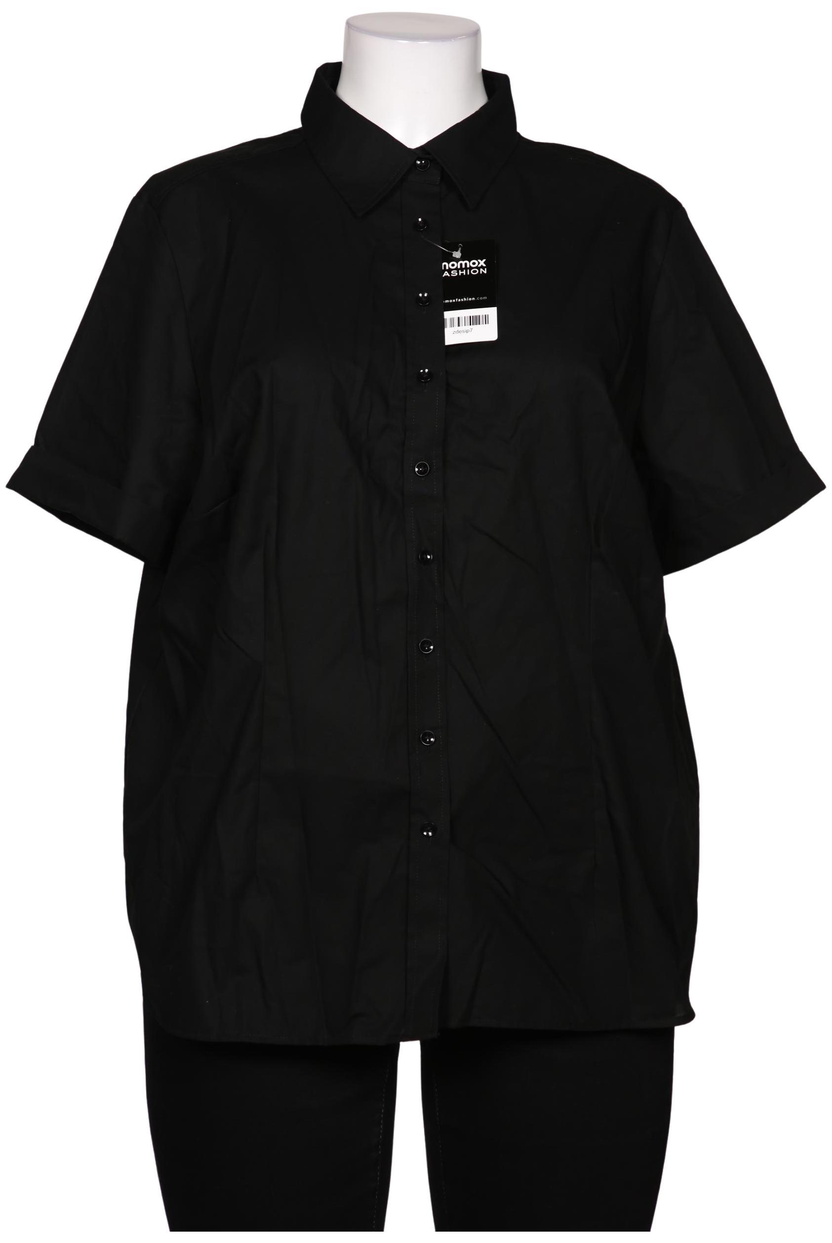 

eterna Damen Bluse, schwarz, Gr. 48