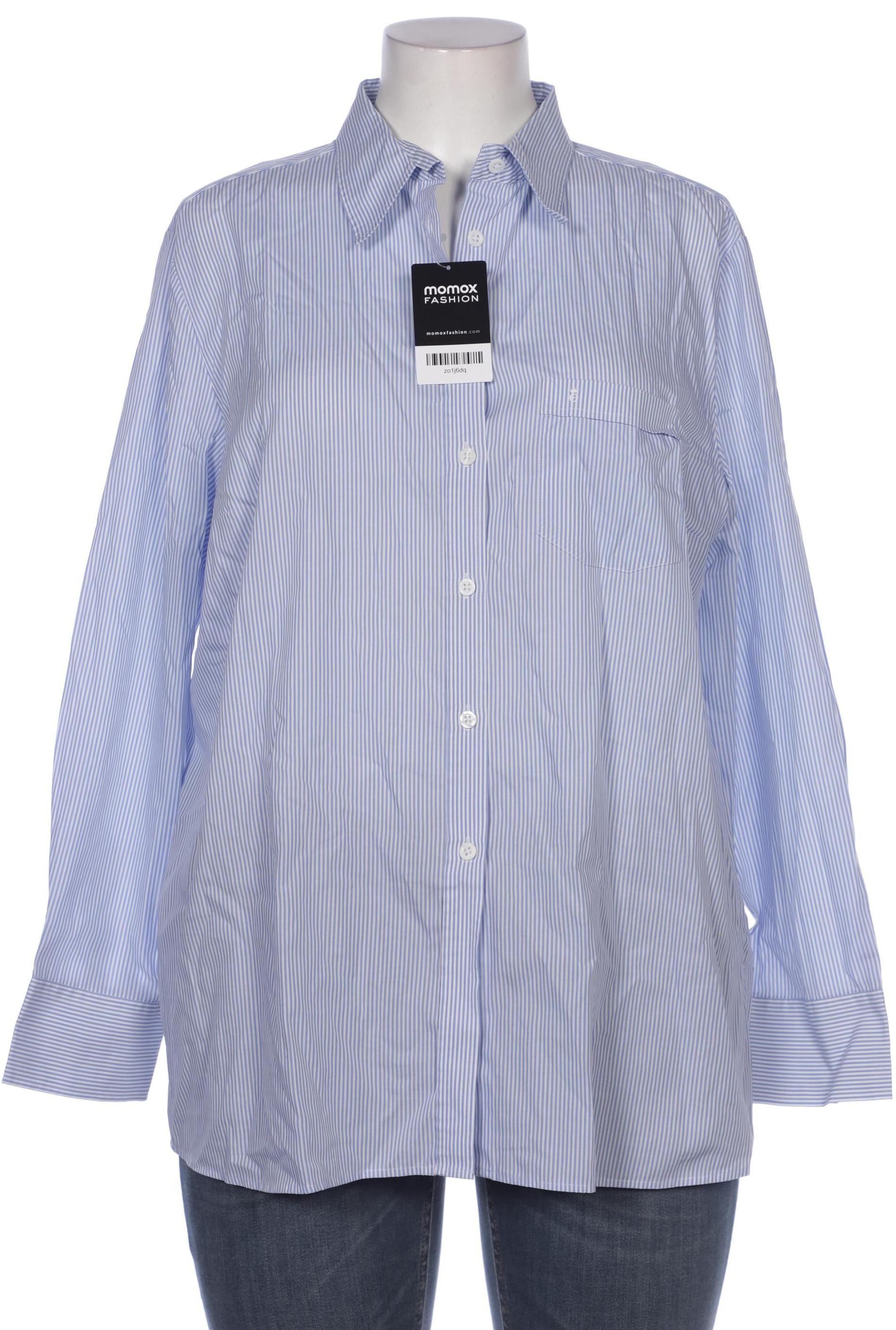 

eterna Damen Bluse, blau, Gr. 46