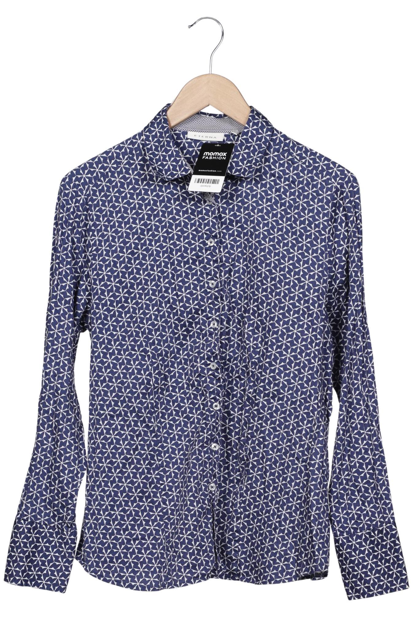 

eterna Damen Bluse, marineblau, Gr. 44