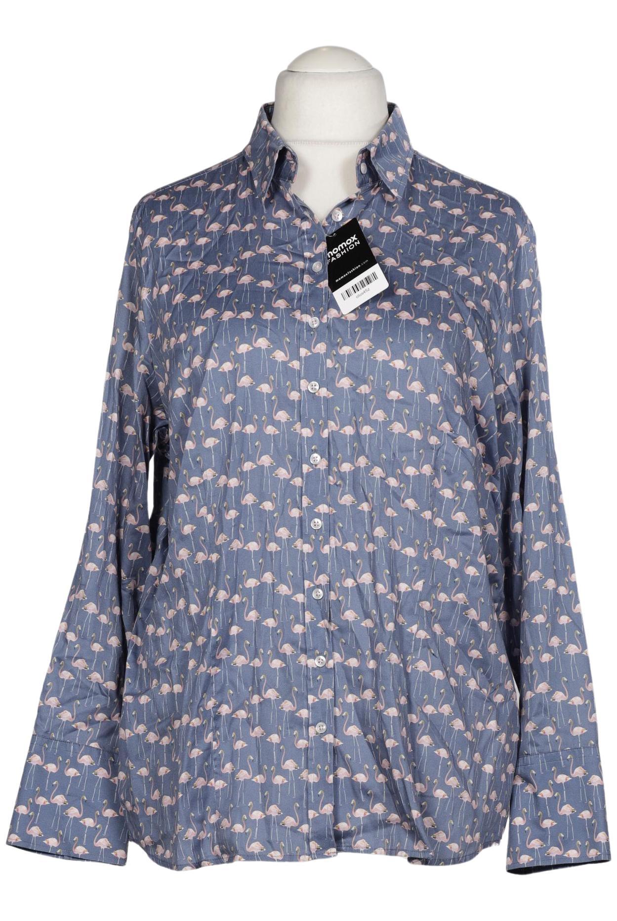 

eterna Damen Bluse, blau, Gr. 46