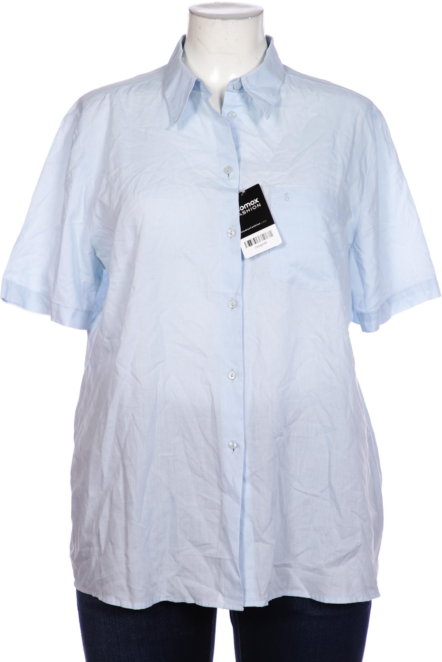 

eterna Damen Bluse, blau, Gr. 44