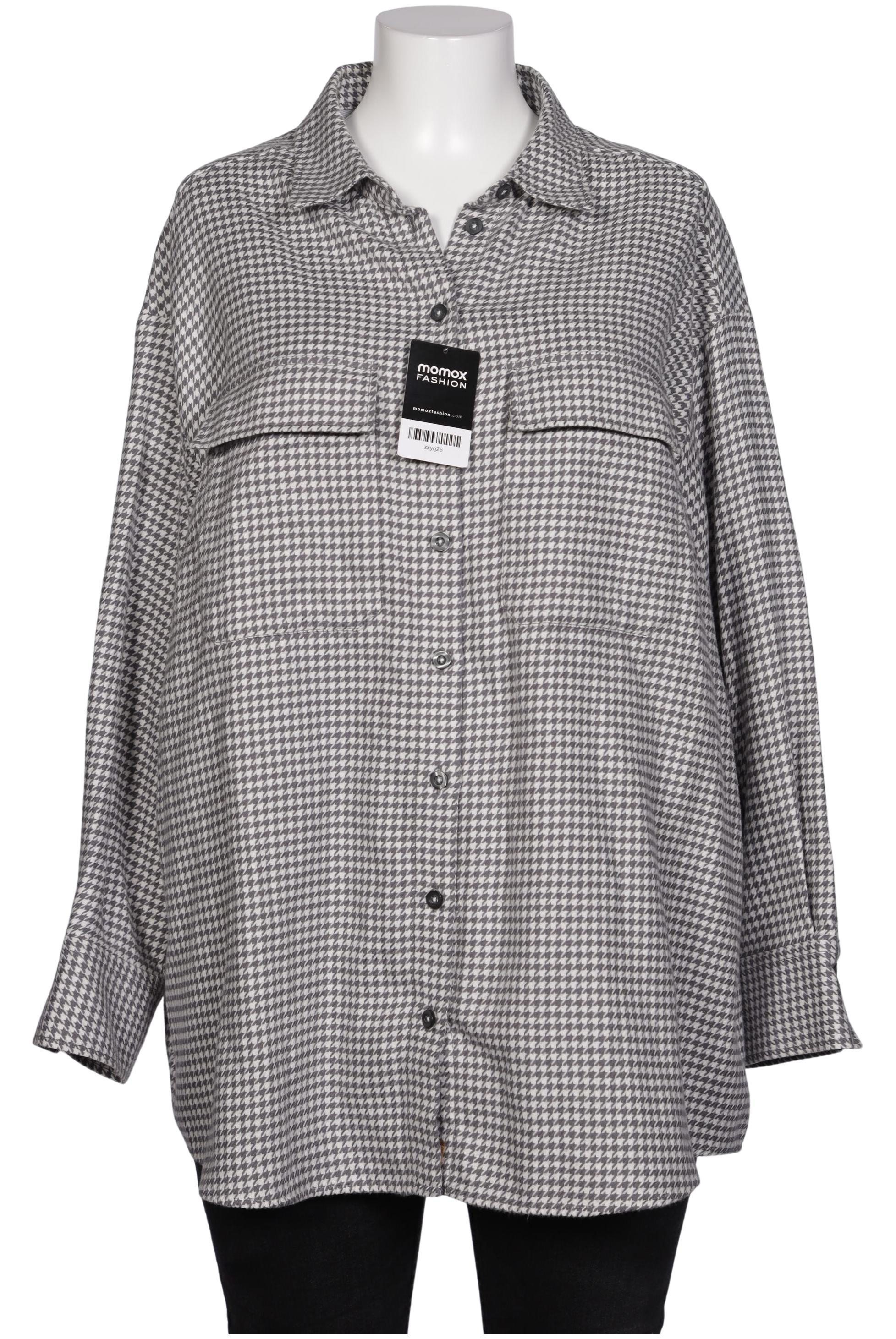 

eterna Damen Bluse, grau, Gr. 48