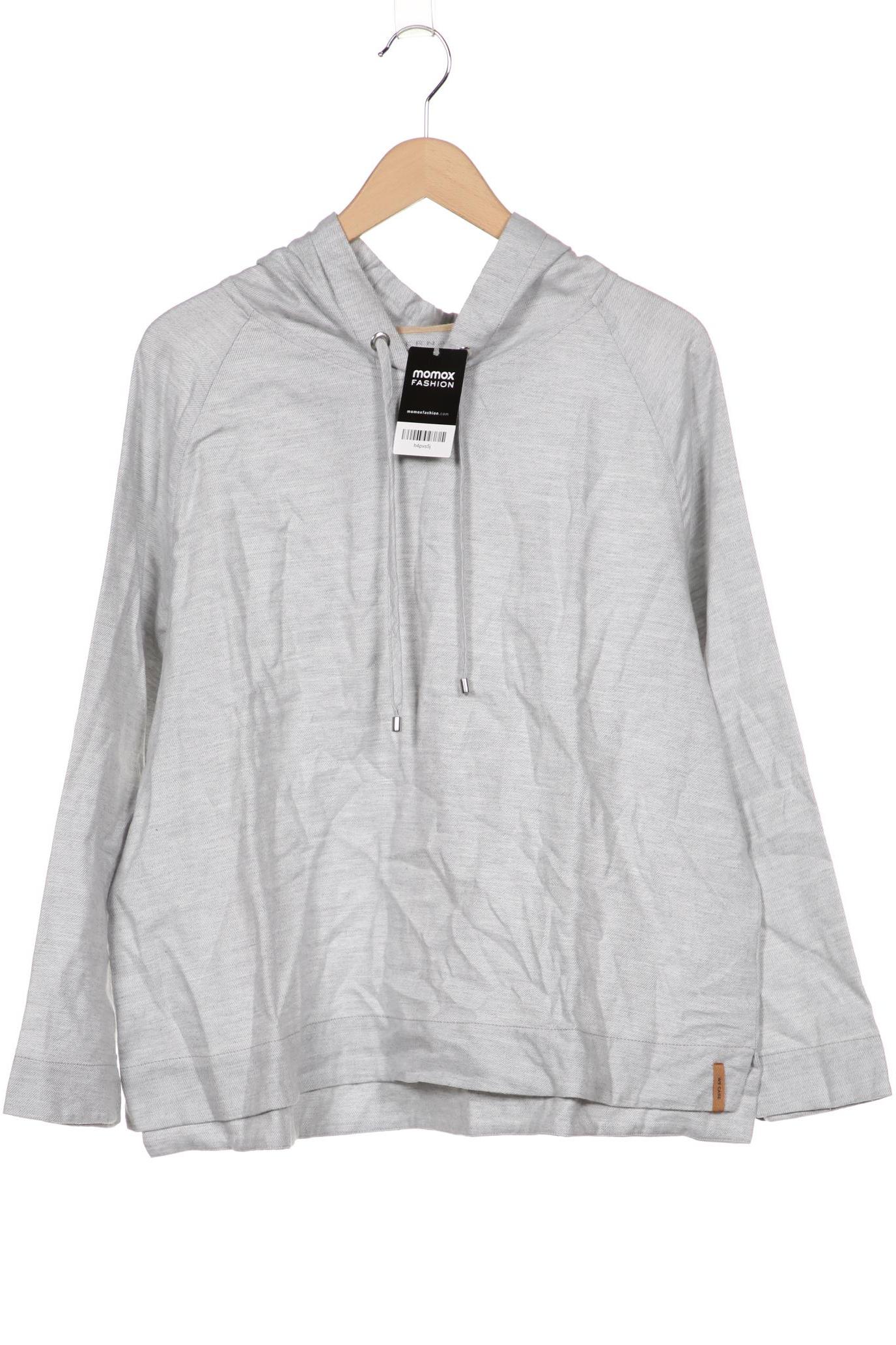 

eterna Damen Kapuzenpullover, grau, Gr. 46
