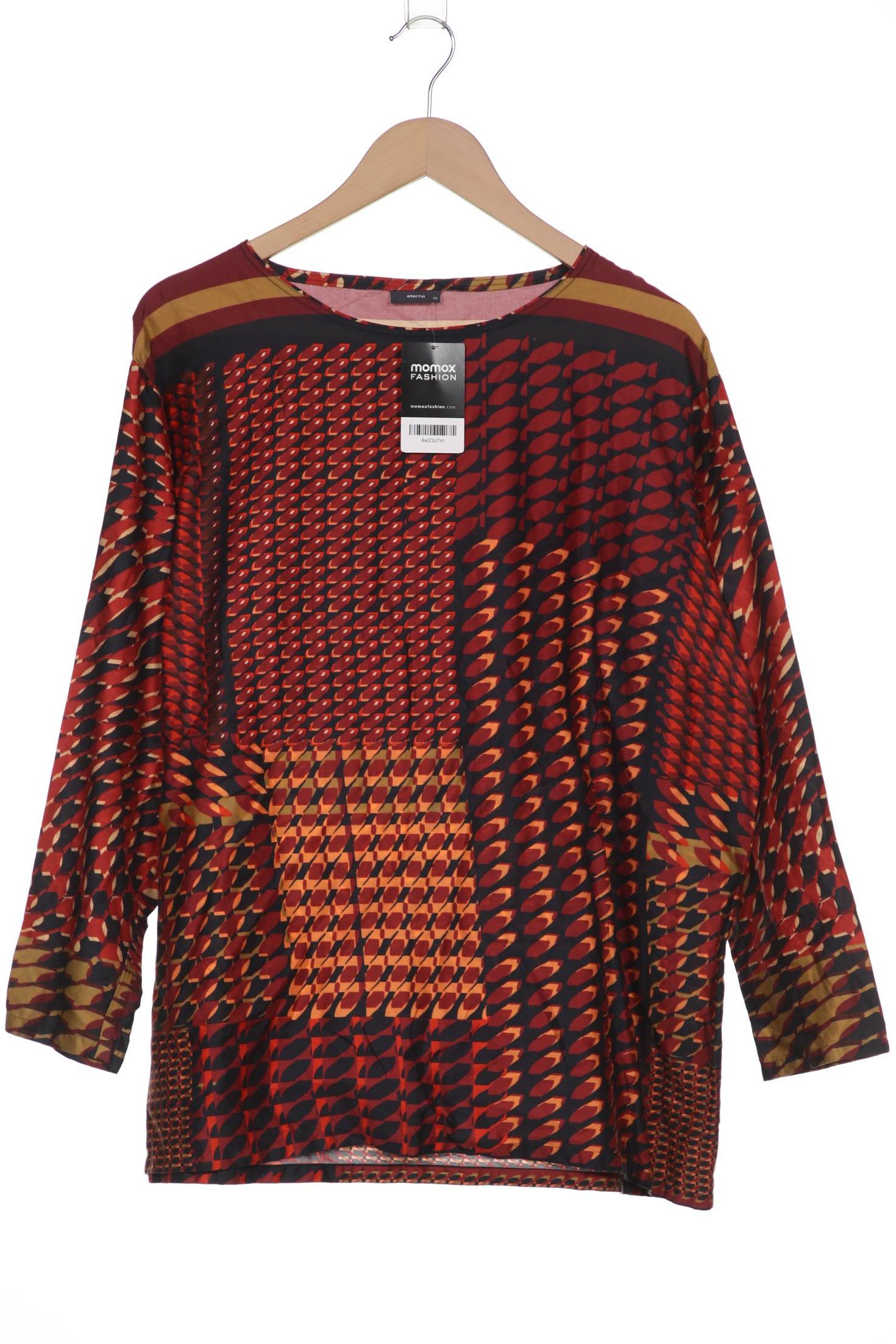 

eterna Damen Langarmshirt, bordeaux, Gr. 48