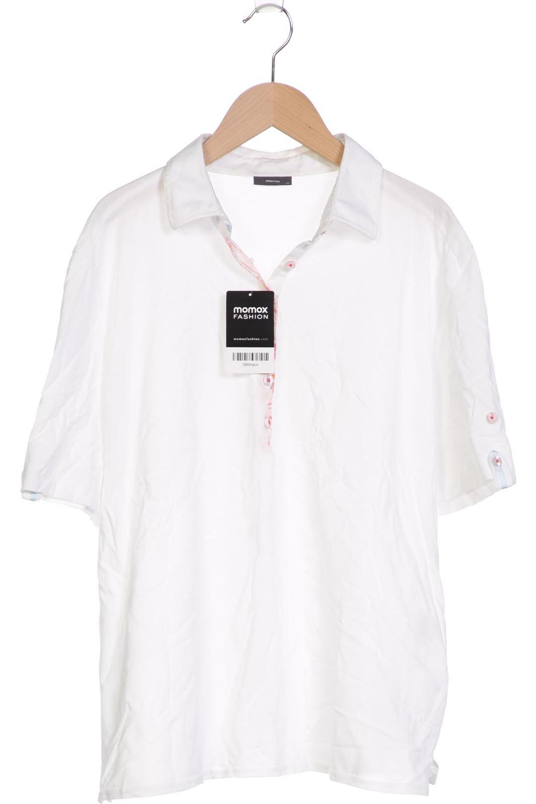 

eterna Damen Poloshirt, weiß, Gr. 46