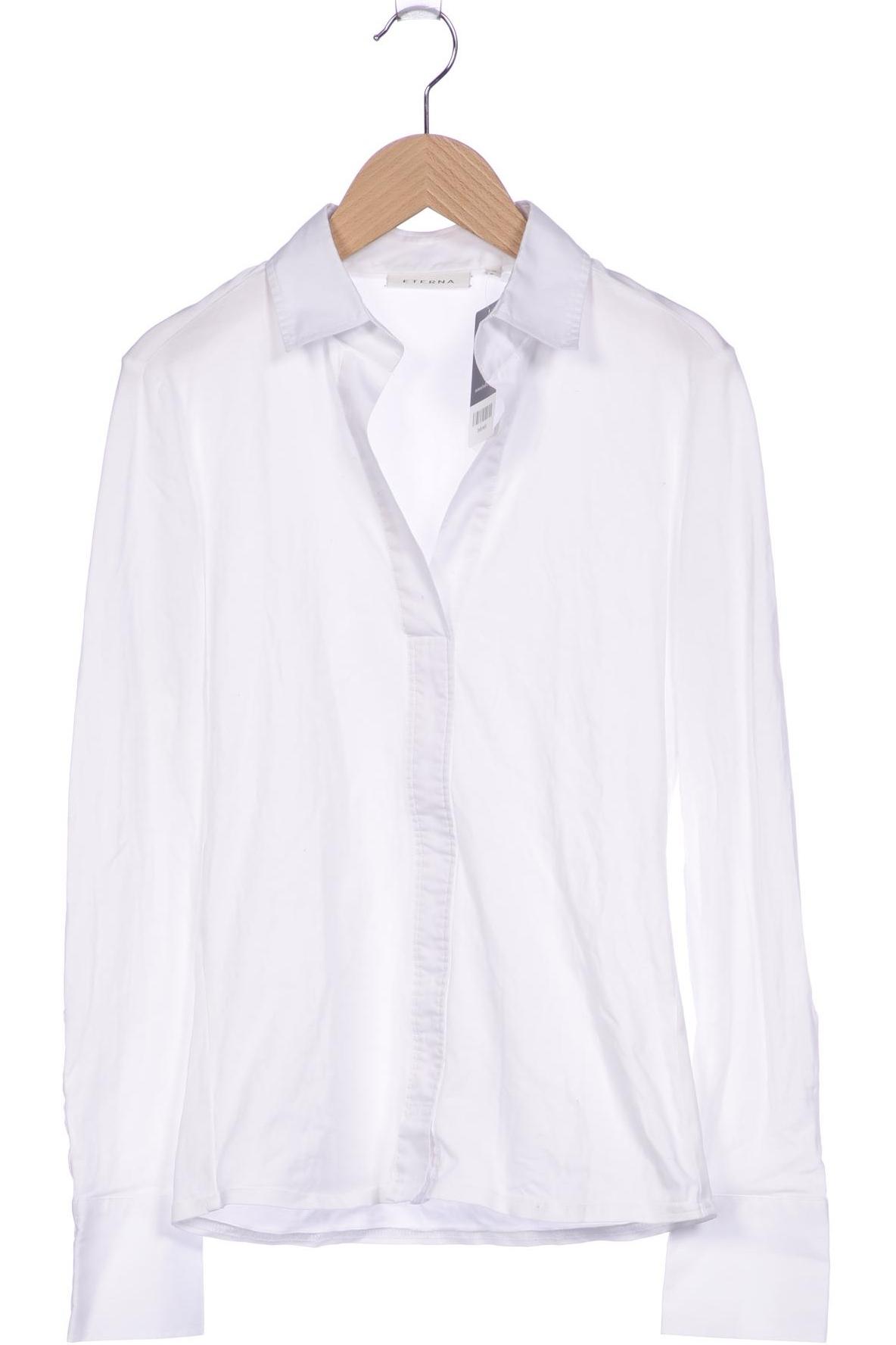 

eterna Damen Poloshirt, weiß, Gr. 36