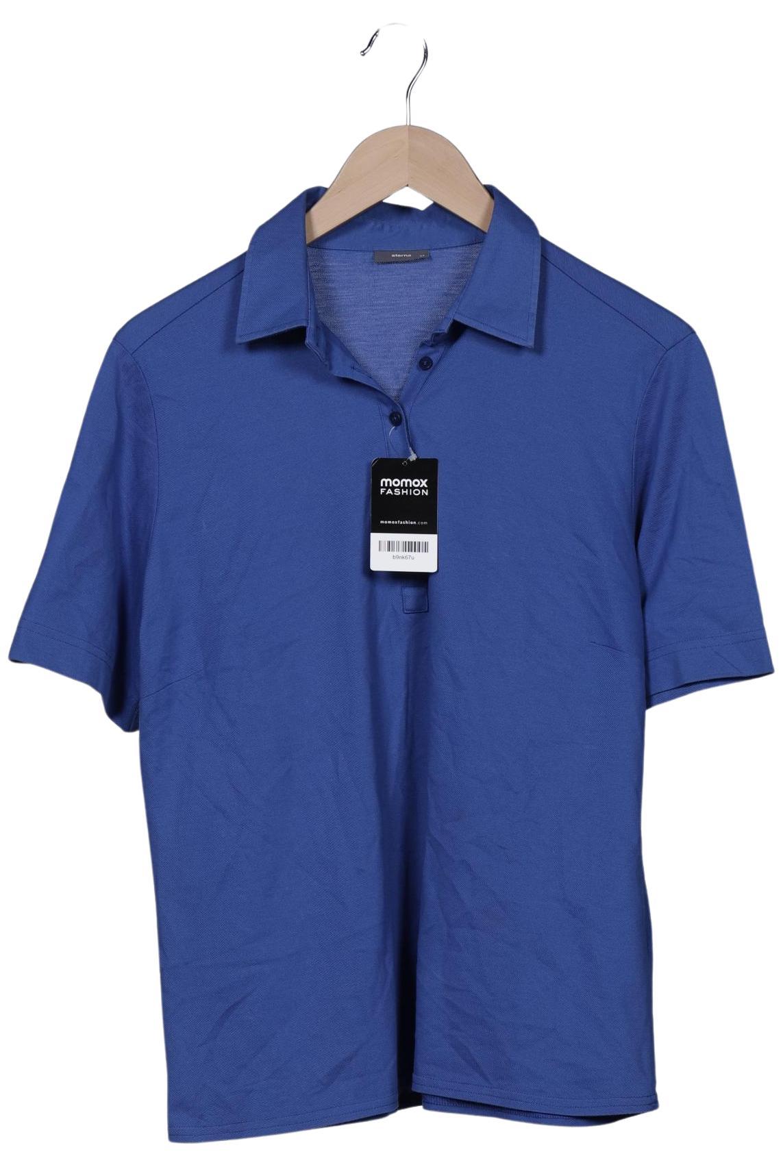 

eterna Damen Poloshirt, blau, Gr. 44