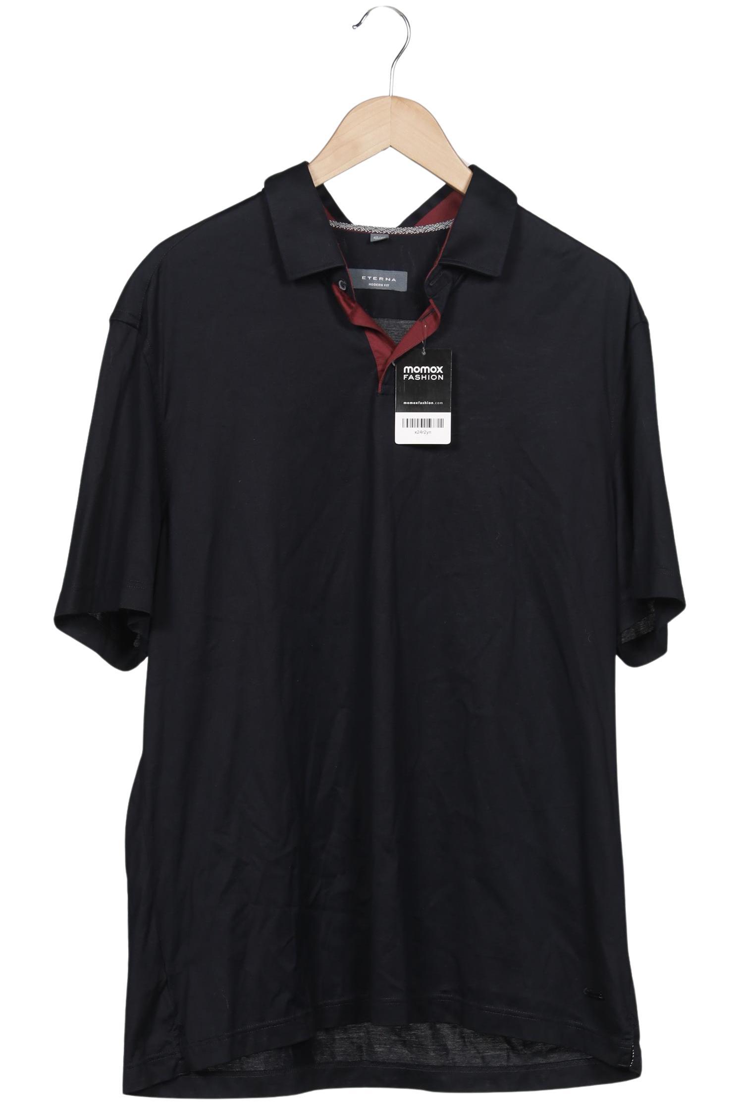 

eterna Damen Poloshirt, schwarz, Gr. 46
