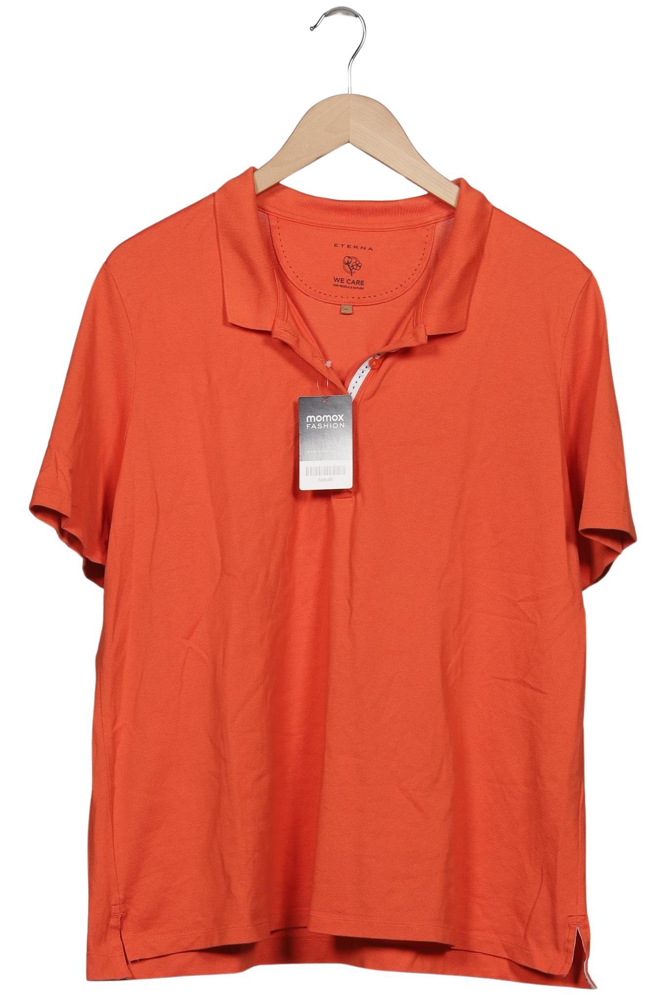 

eterna Damen Poloshirt, orange, Gr. 48