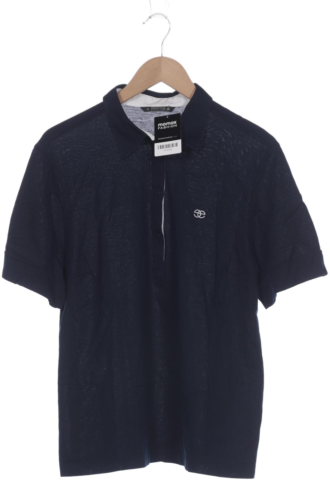 

eterna Damen Poloshirt, marineblau, Gr. 48