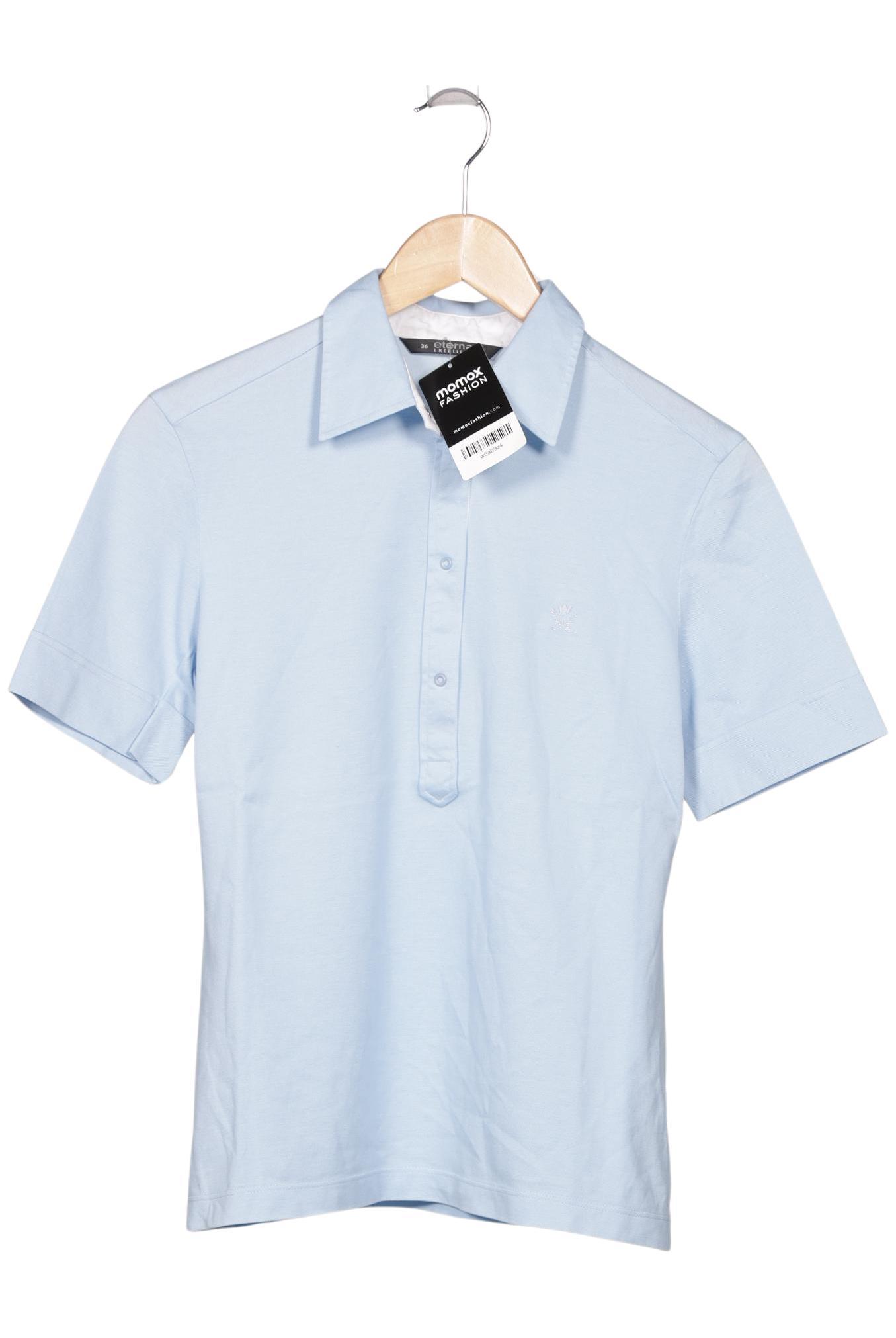 

eterna Damen Poloshirt, hellblau, Gr. 36
