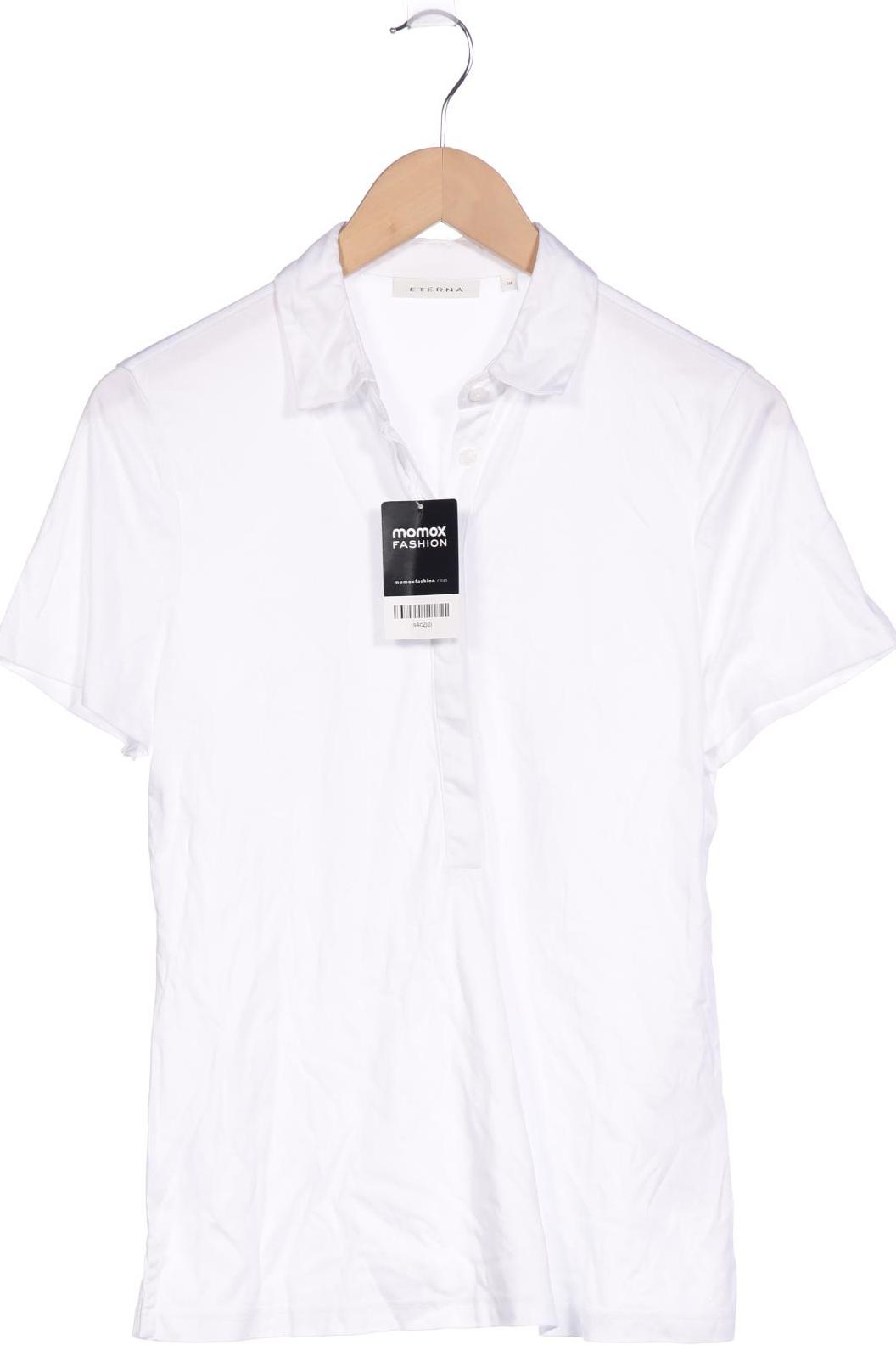 

eterna Damen Poloshirt, weiß, Gr. 38