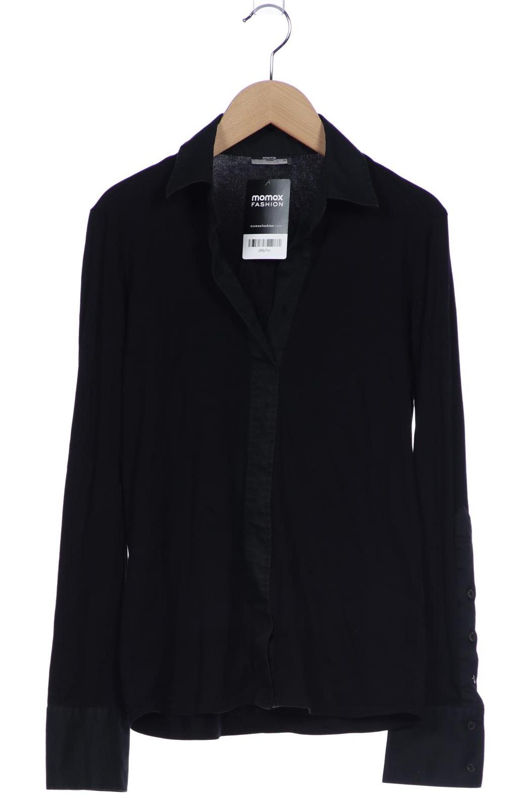 

eterna Damen Poloshirt, schwarz, Gr. 36