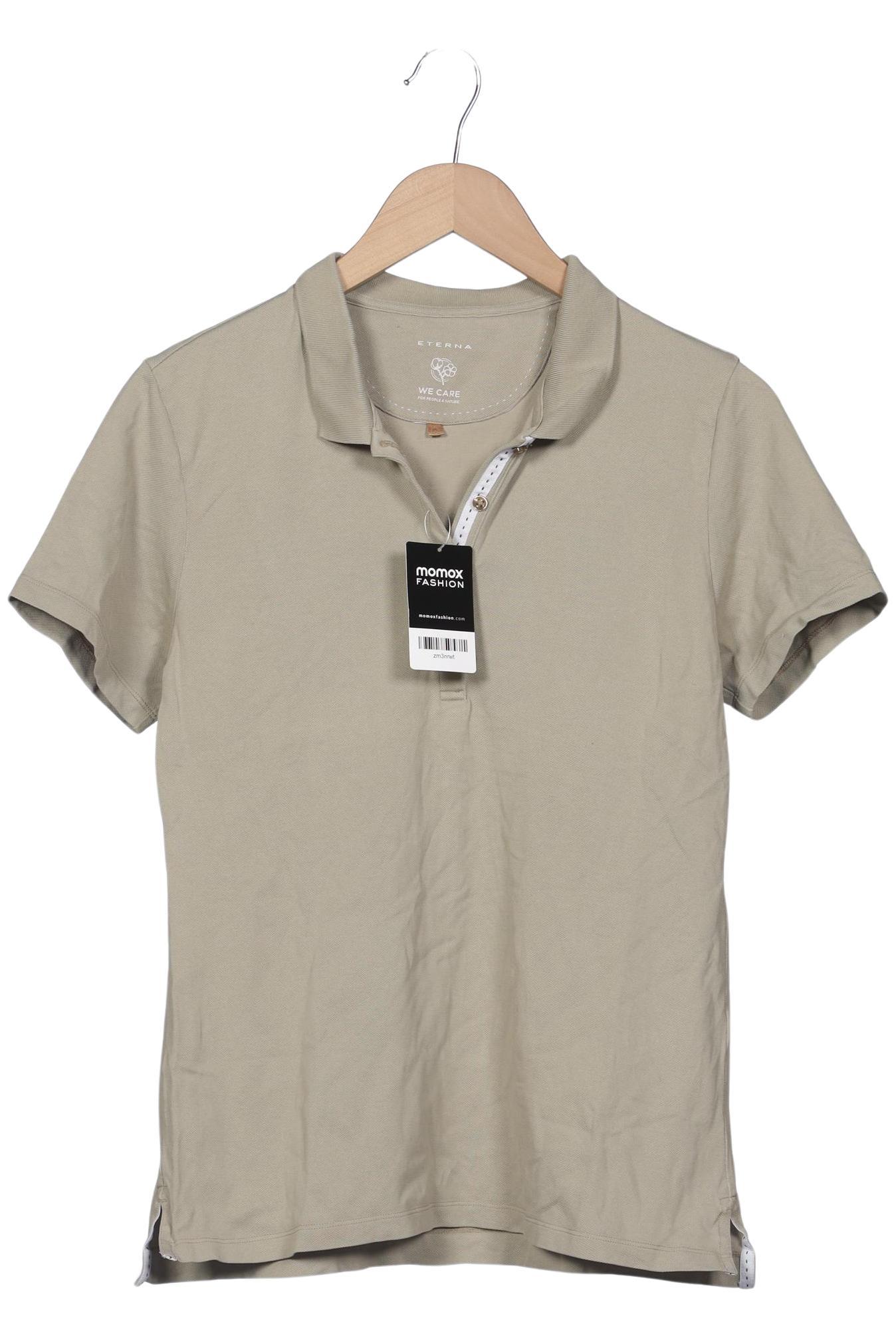 

eterna Damen Poloshirt, hellgrün, Gr. 40