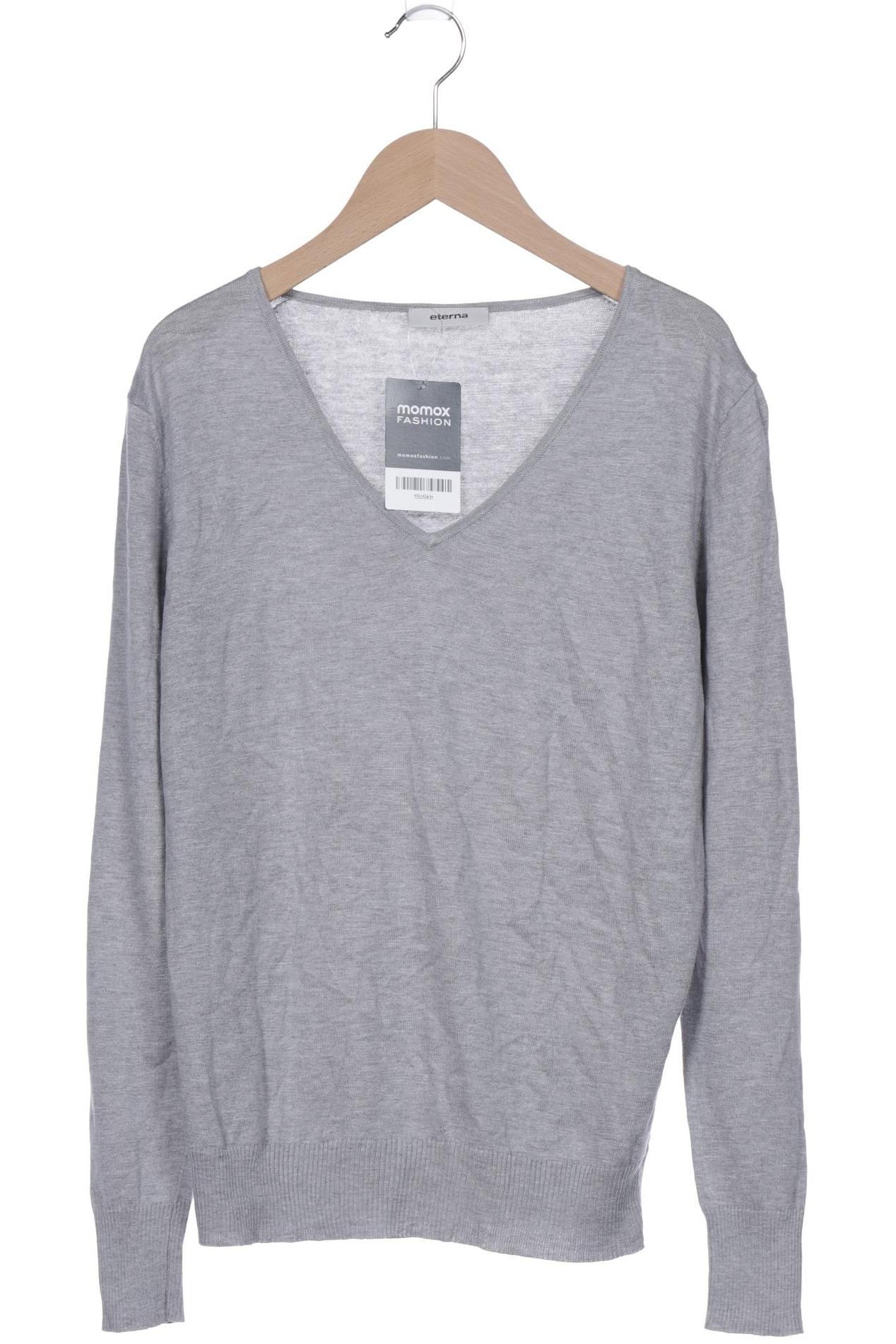 

eterna Damen Pullover, grau, Gr. 38