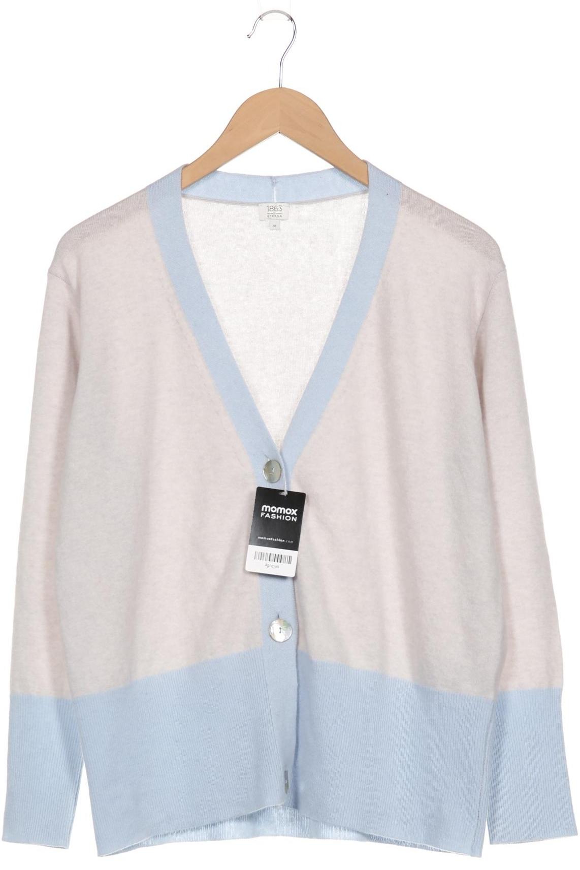 

eterna Damen Strickjacke, grau, Gr. 36