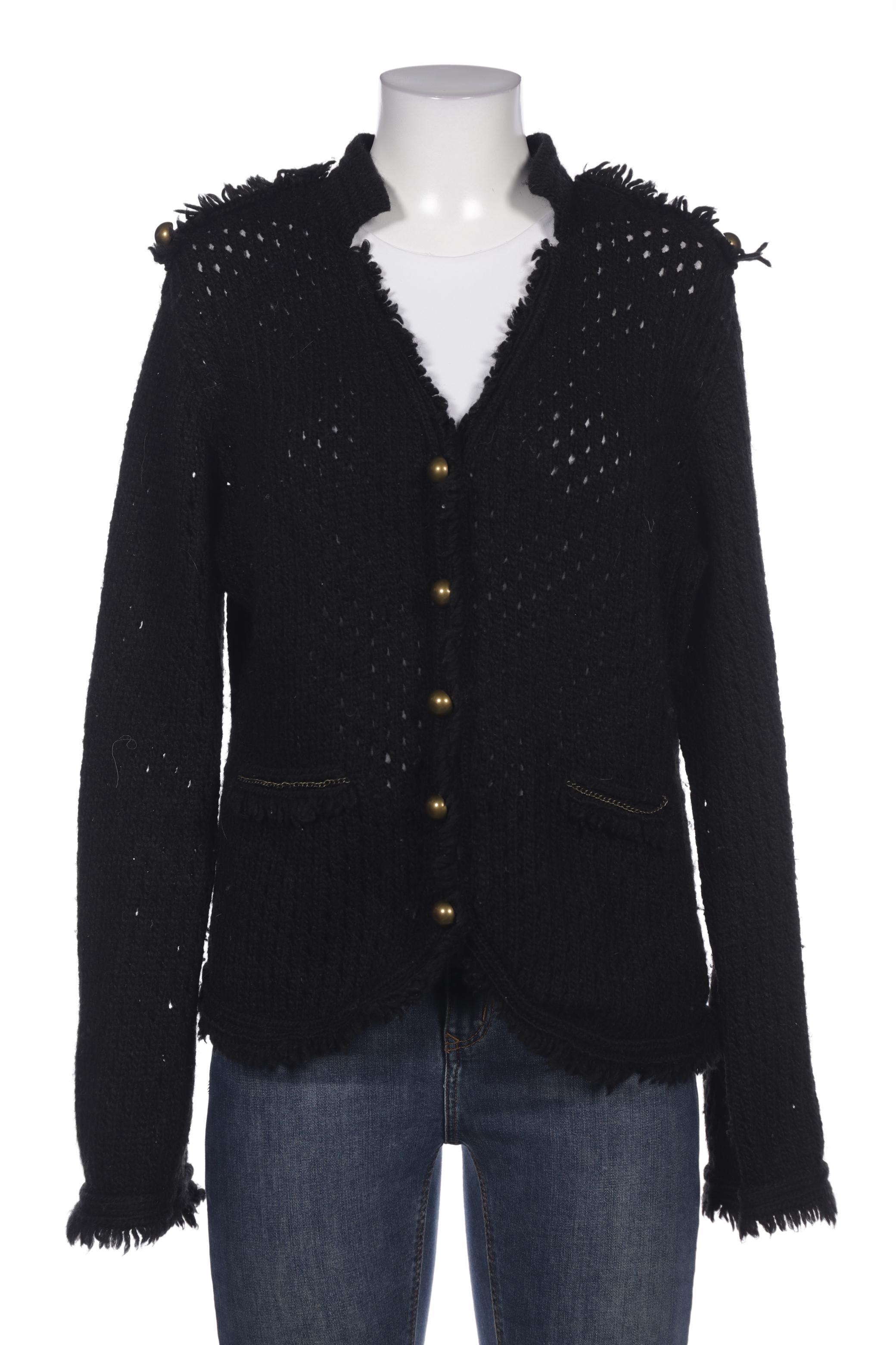 

eterna Damen Strickjacke, schwarz, Gr. 38