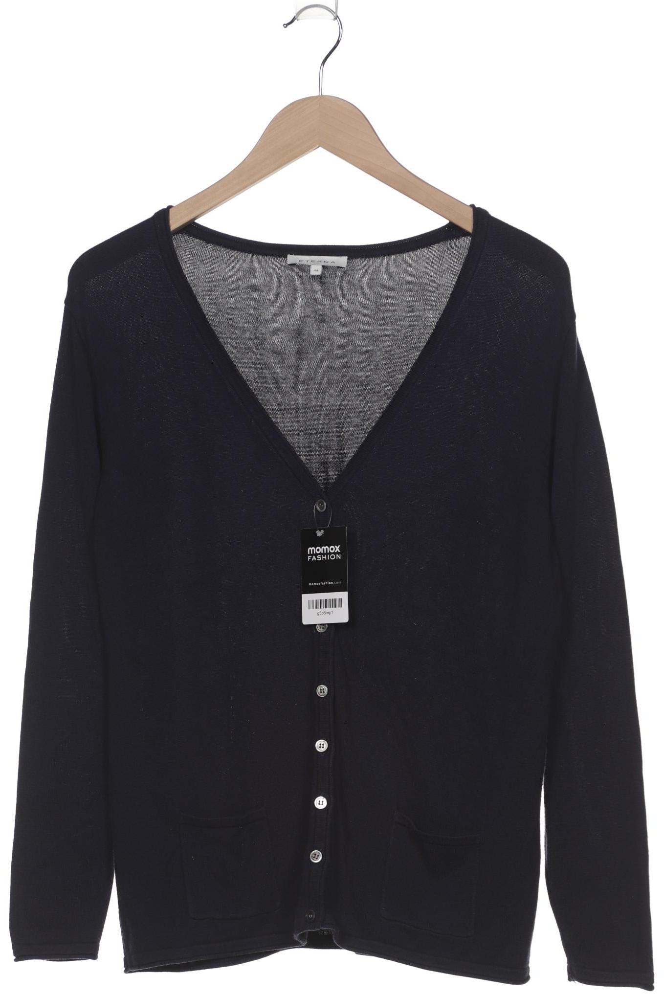 

eterna Damen Strickjacke, marineblau, Gr. 44