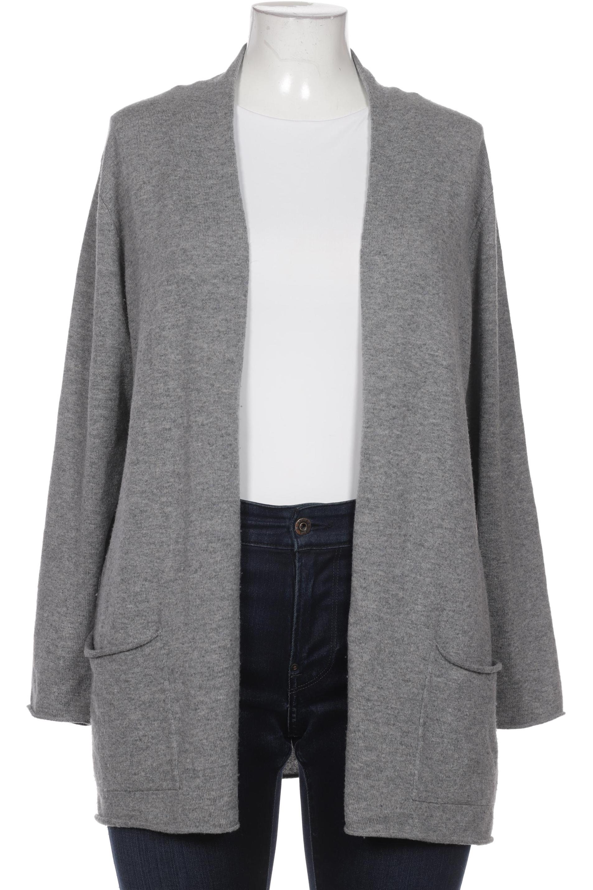 

eterna Damen Strickjacke, grau, Gr. 46