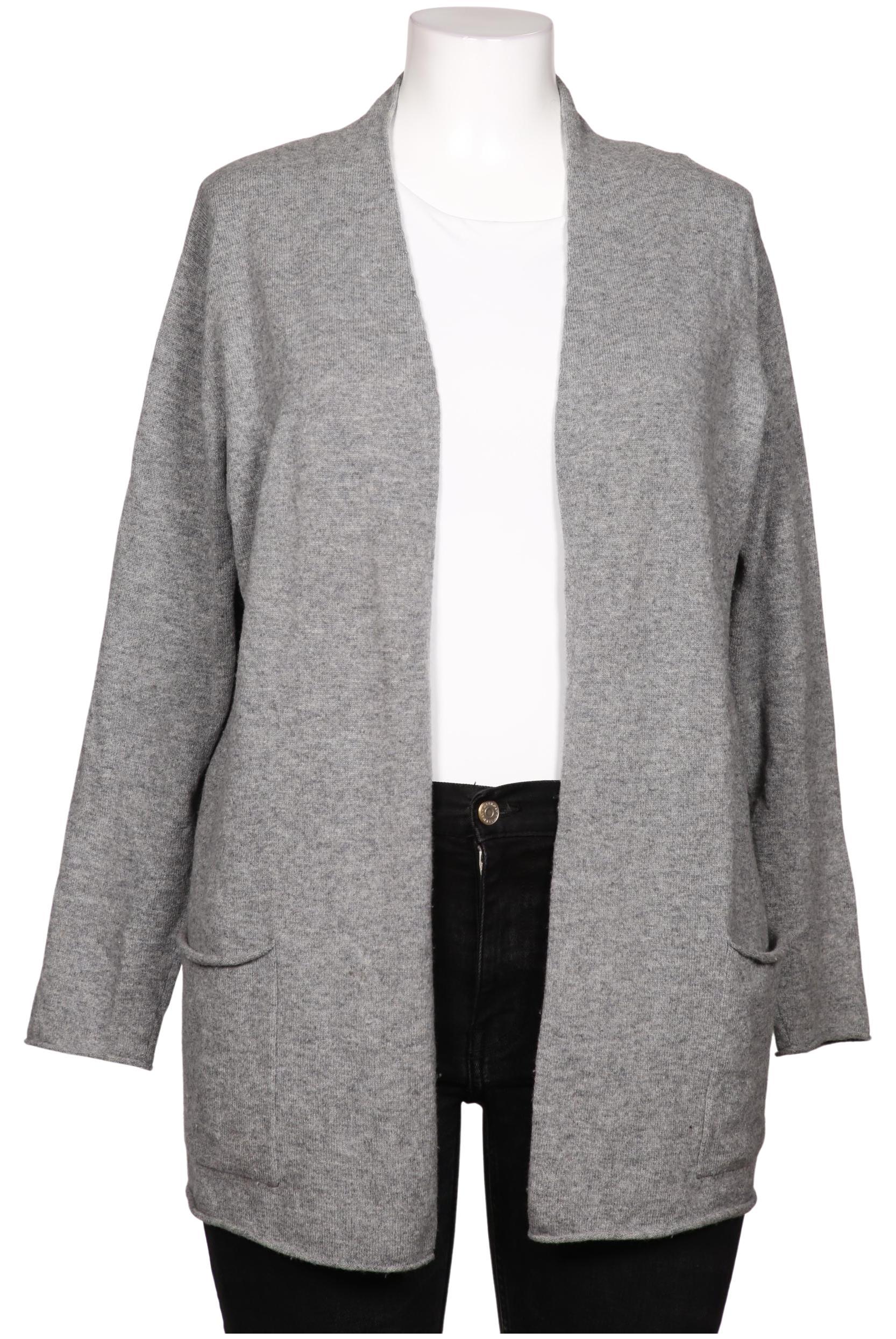 

eterna Damen Strickjacke, grau, Gr. 44