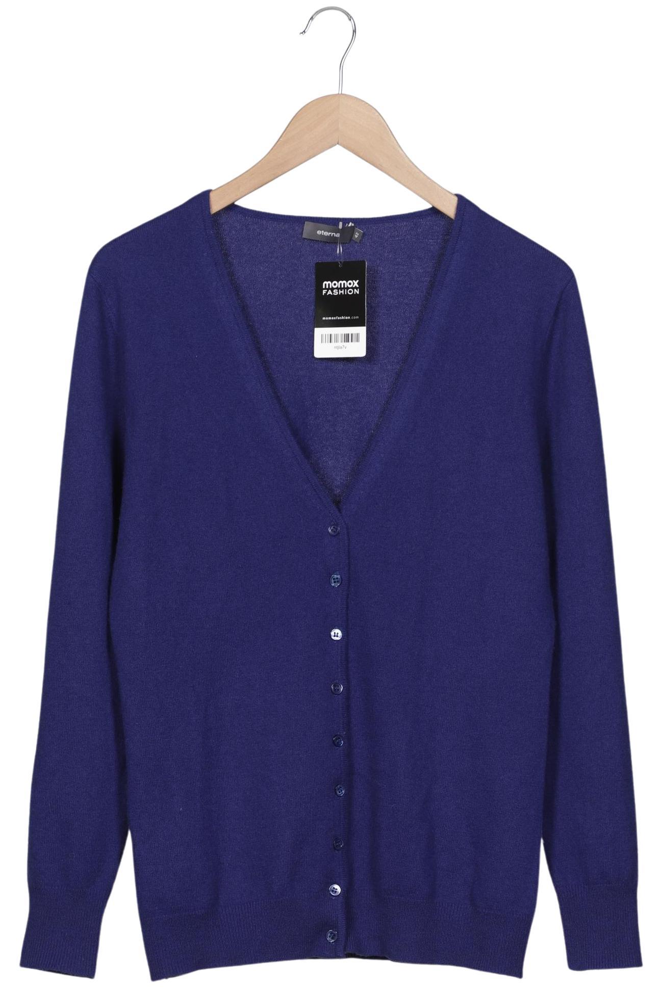 

eterna Damen Strickjacke, marineblau, Gr. 42