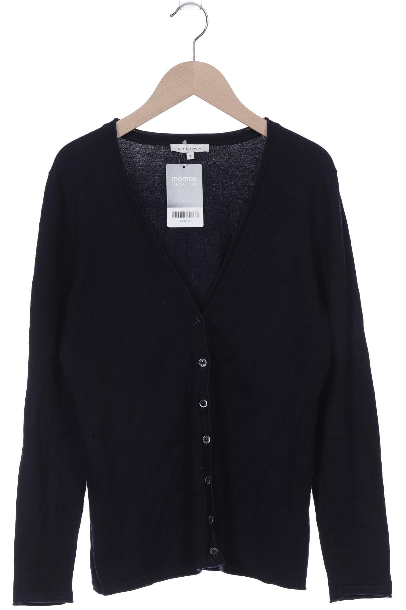 

eterna Damen Strickjacke, marineblau, Gr. 36