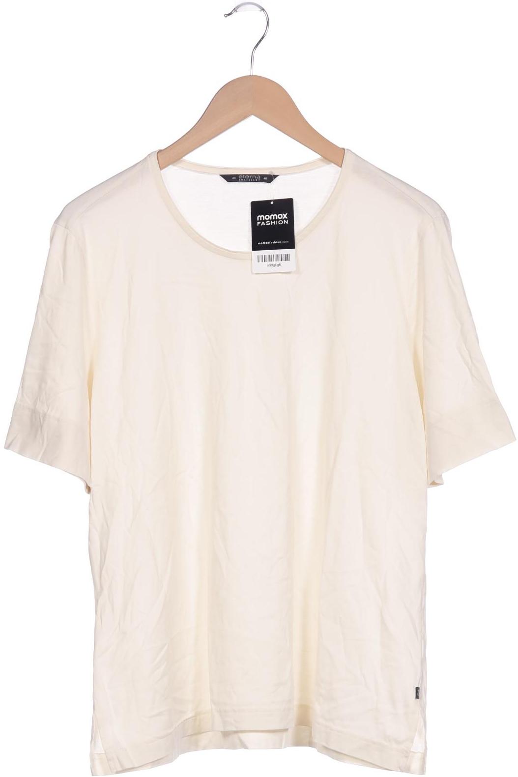 

eterna Damen T-Shirt, cremeweiß, Gr. 48