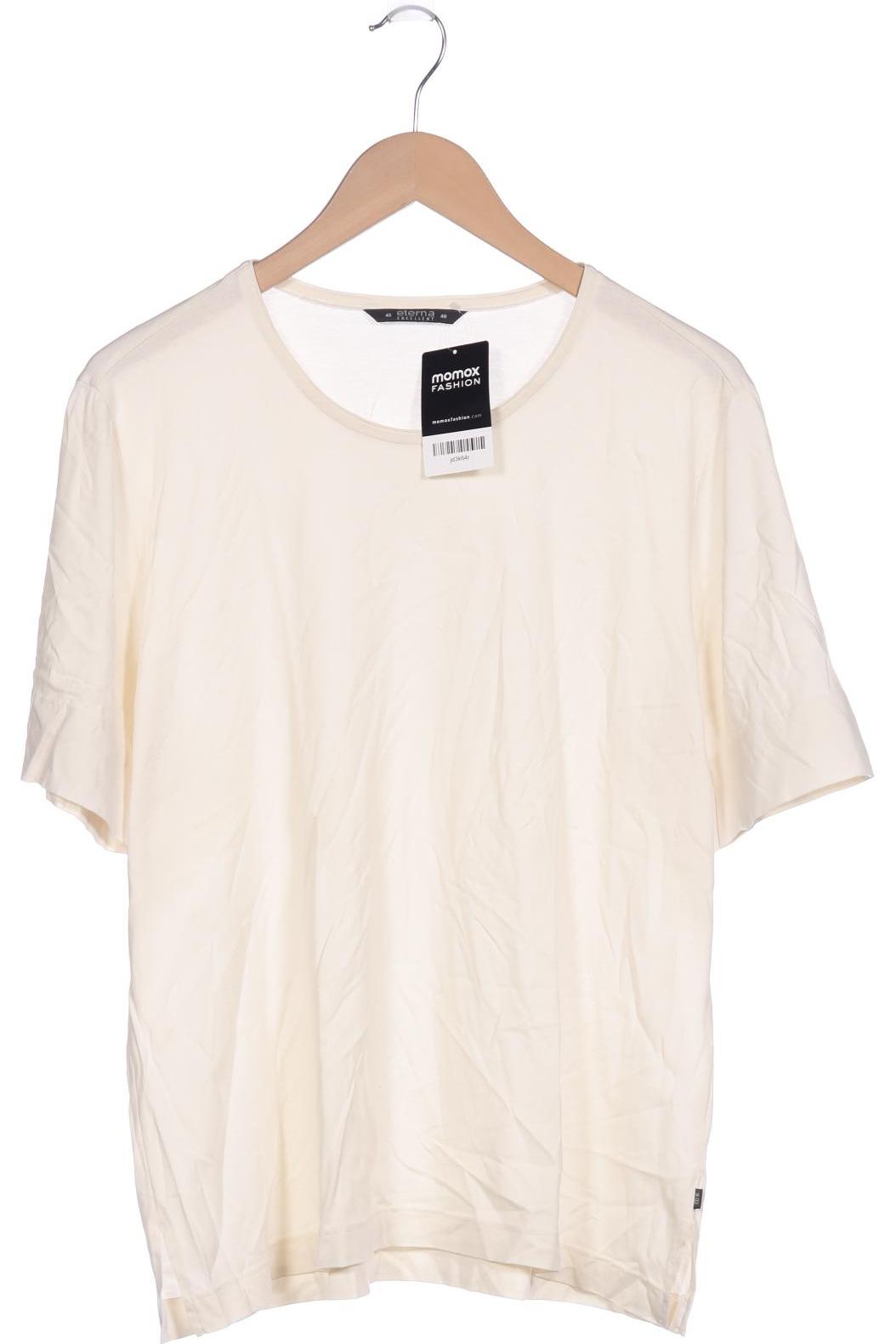 

eterna Damen T-Shirt, cremeweiß, Gr. 48