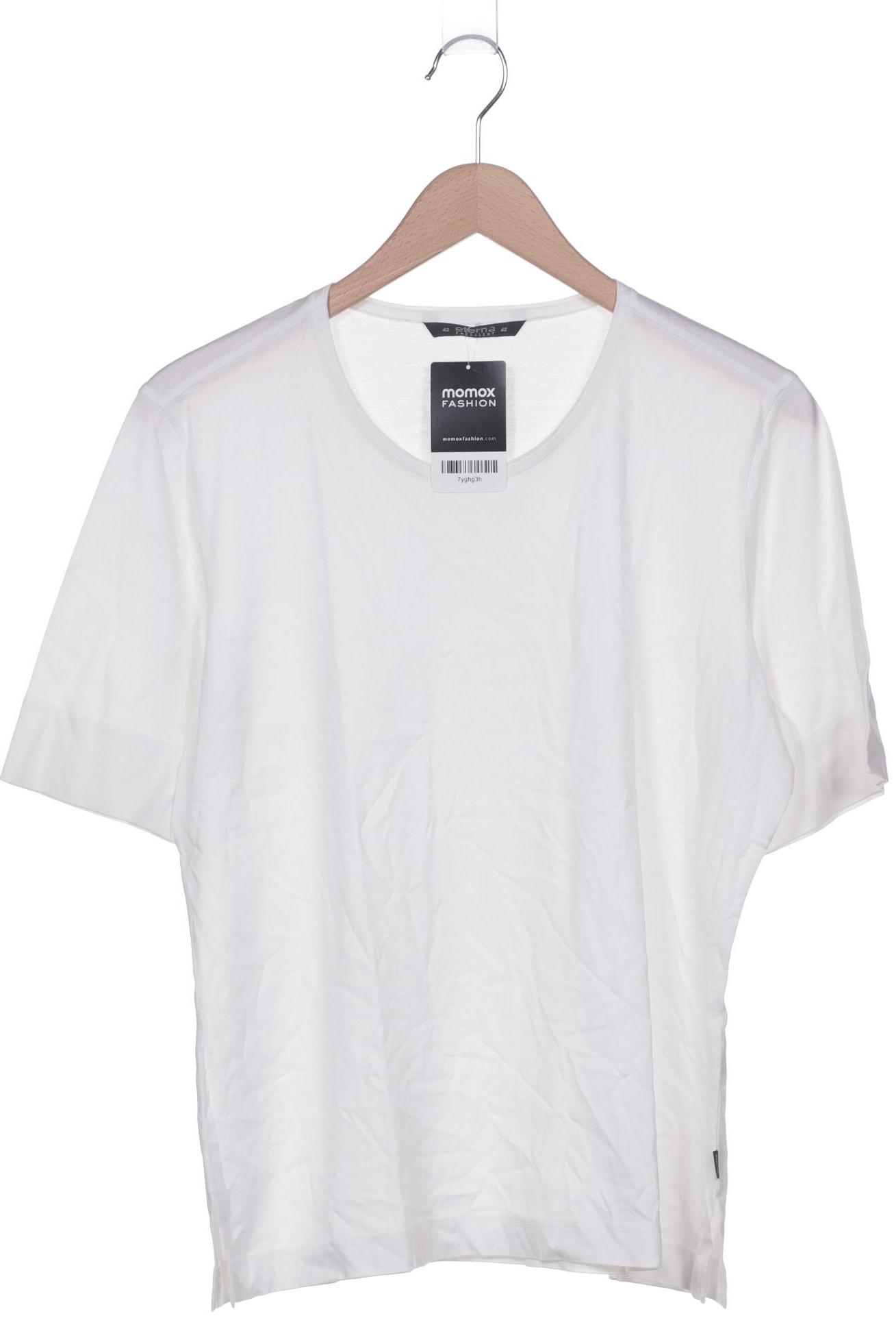 

eterna Damen T-Shirt, cremeweiß, Gr. 42
