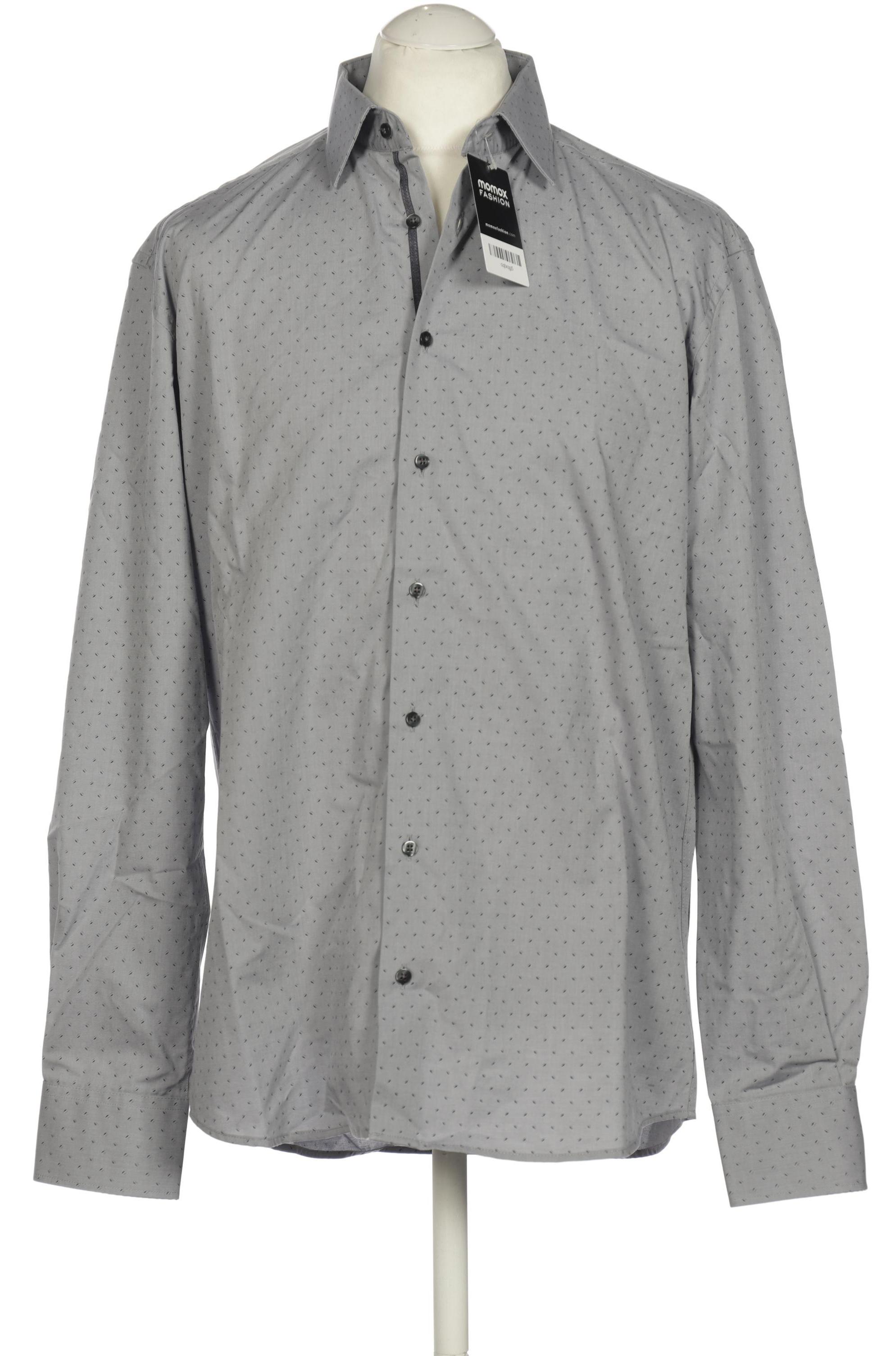 

eterna Herren Hemd, grau, Gr. 52