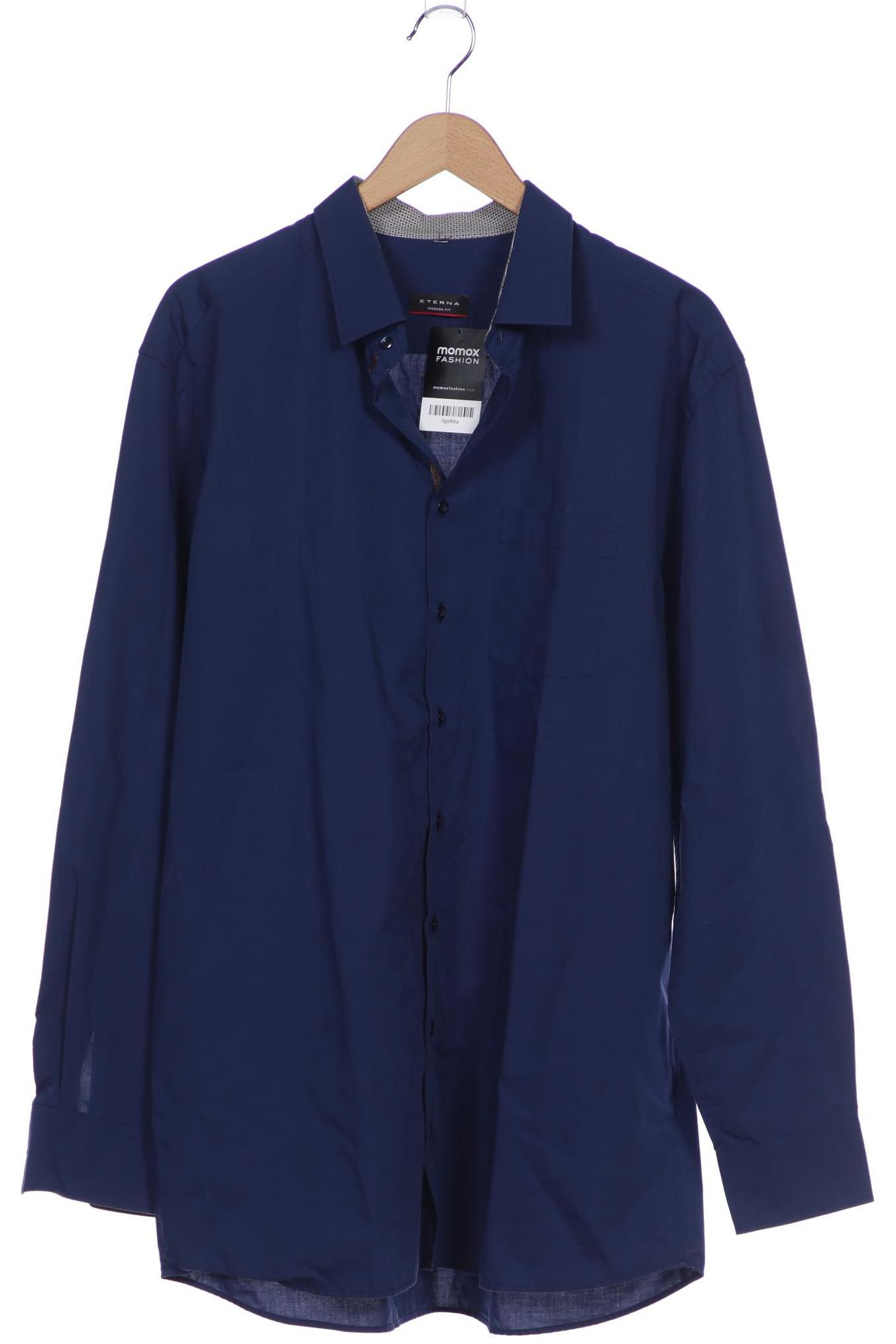 

eterna Herren Hemd, blau, Gr. 56