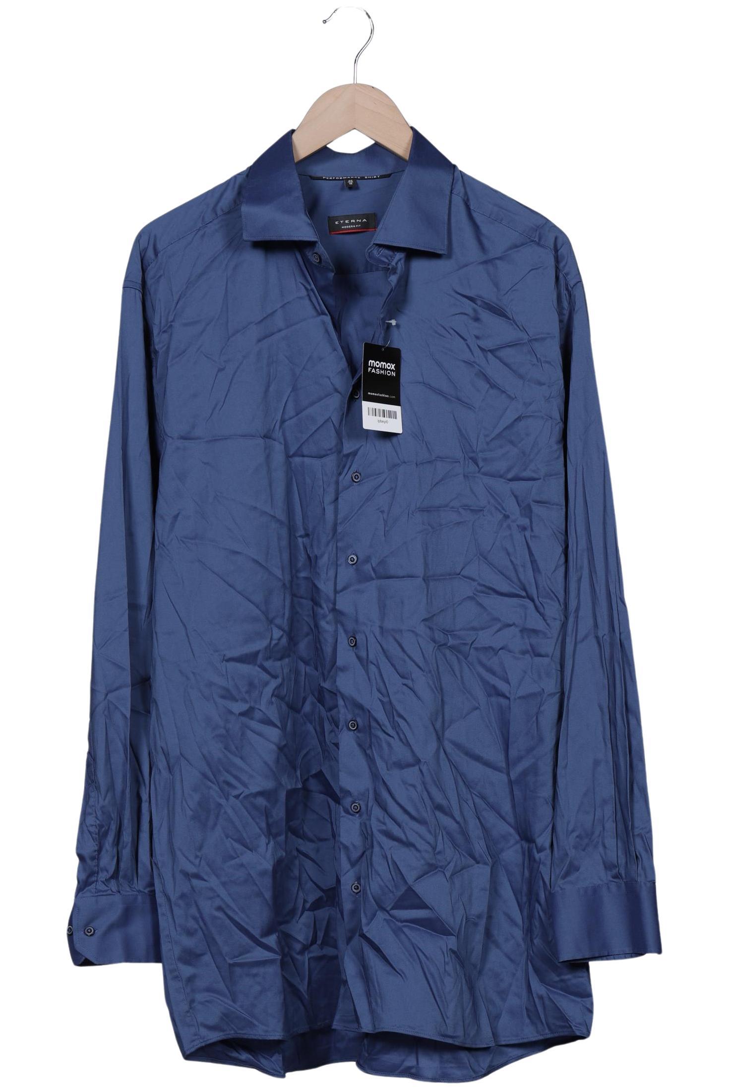 

eterna Herren Hemd, blau, Gr. 56