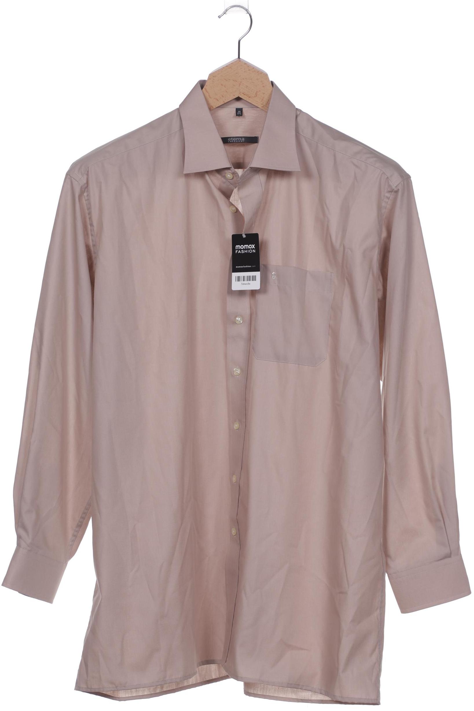 

eterna Herren Hemd, beige, Gr. 56