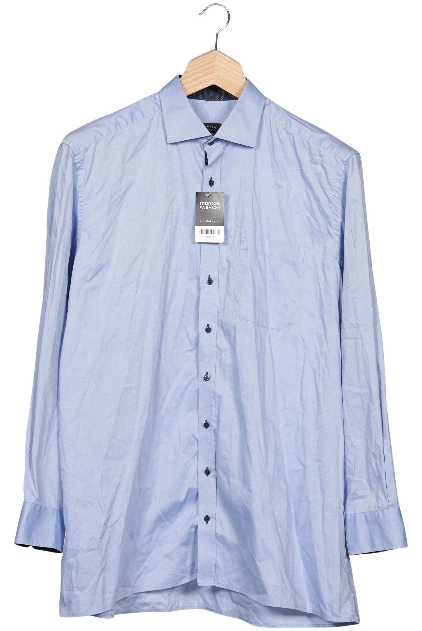 

eterna Herren Hemd, blau, Gr. 56