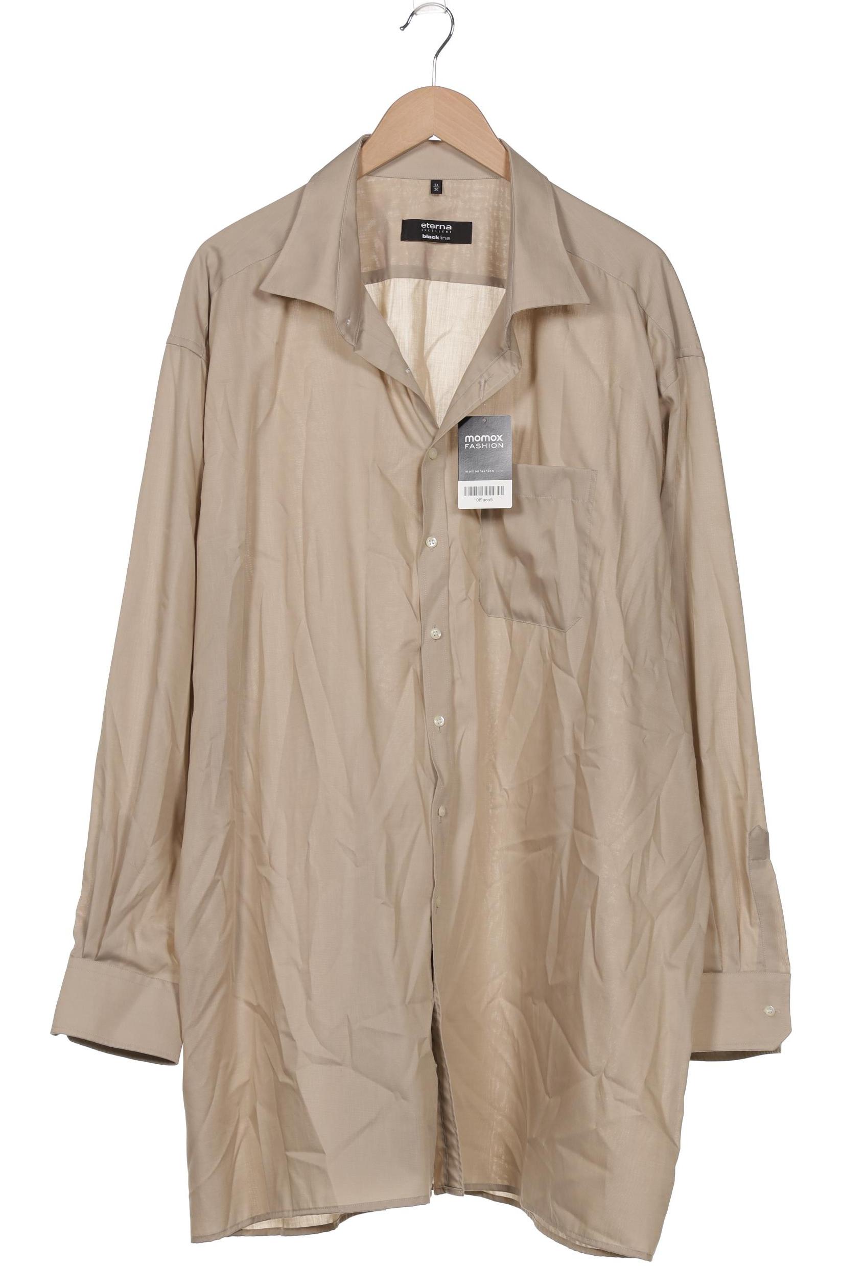 

eterna Herren Hemd, beige, Gr. 62