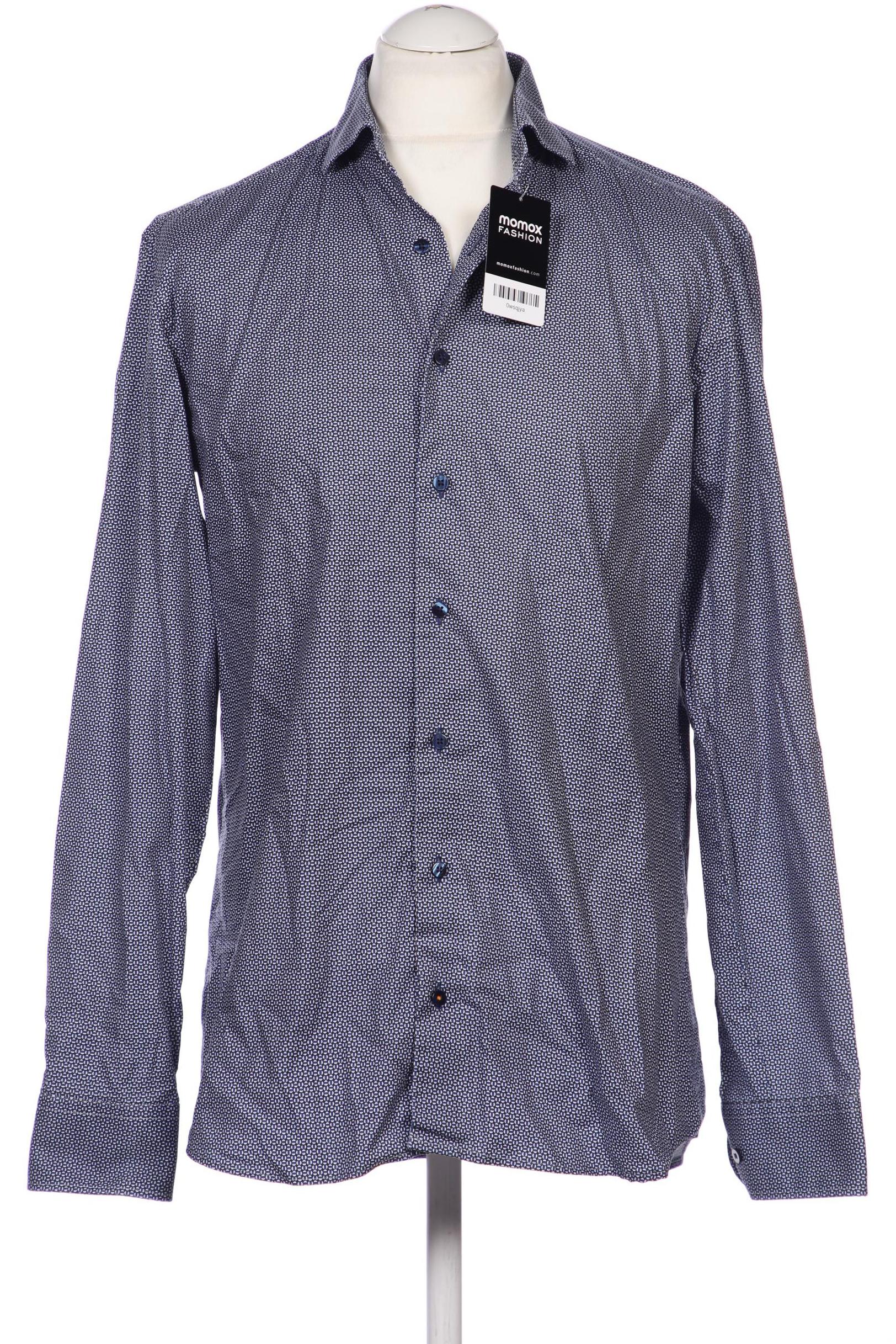 

eterna Herren Hemd, marineblau