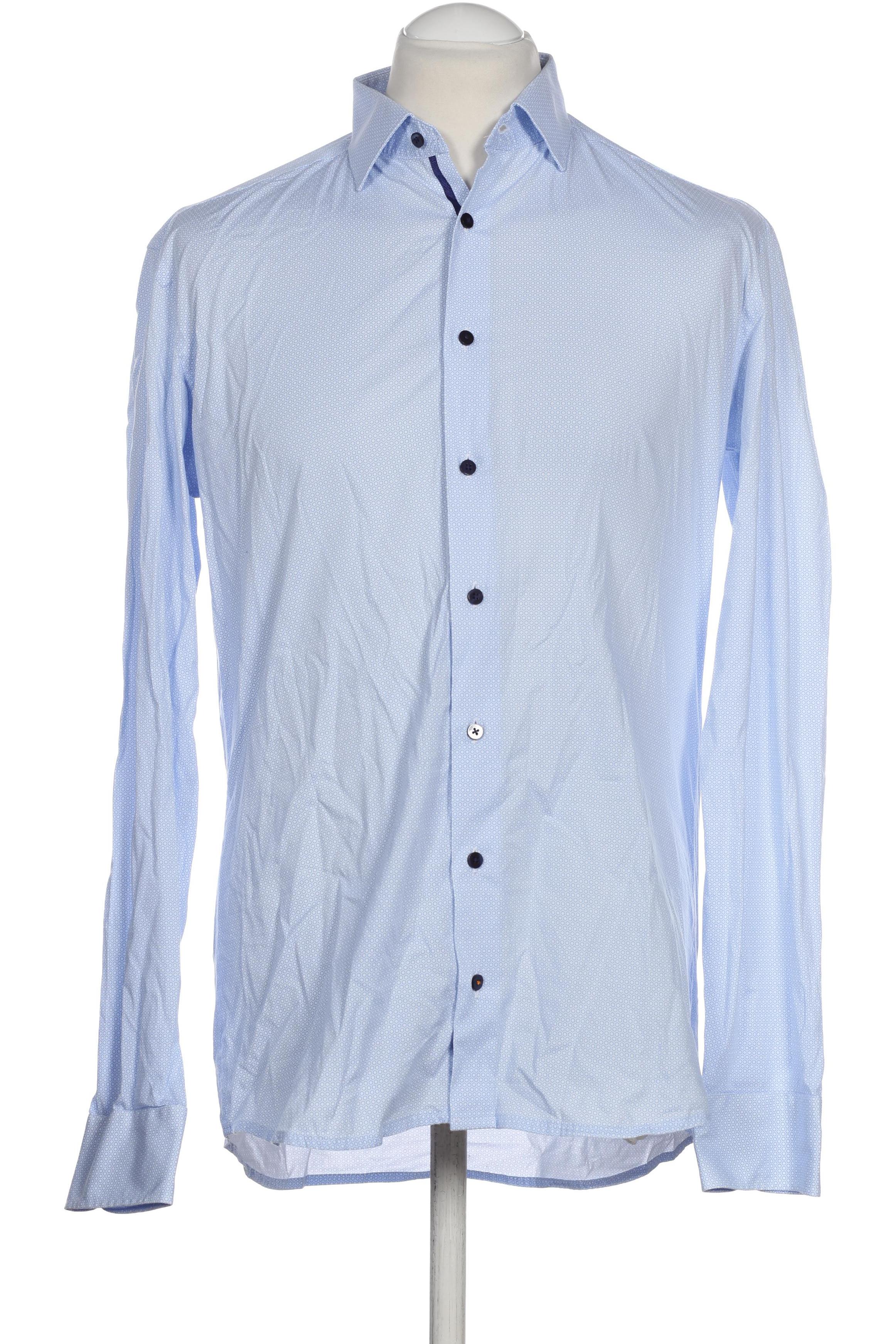 Thumbnail - eterna Herren Hemd, blau, Gr. 42