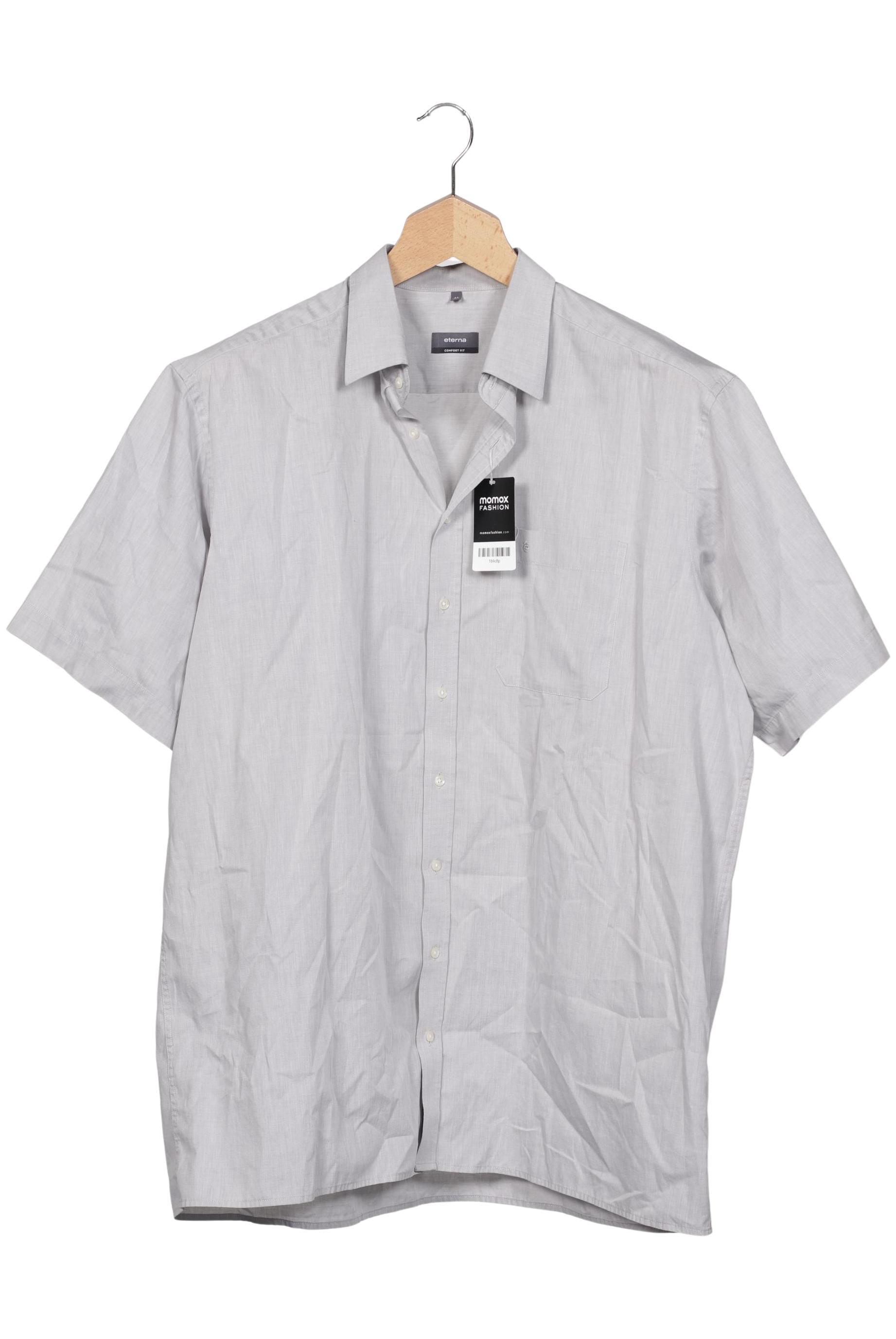

eterna Herren Hemd, grau, Gr. 56