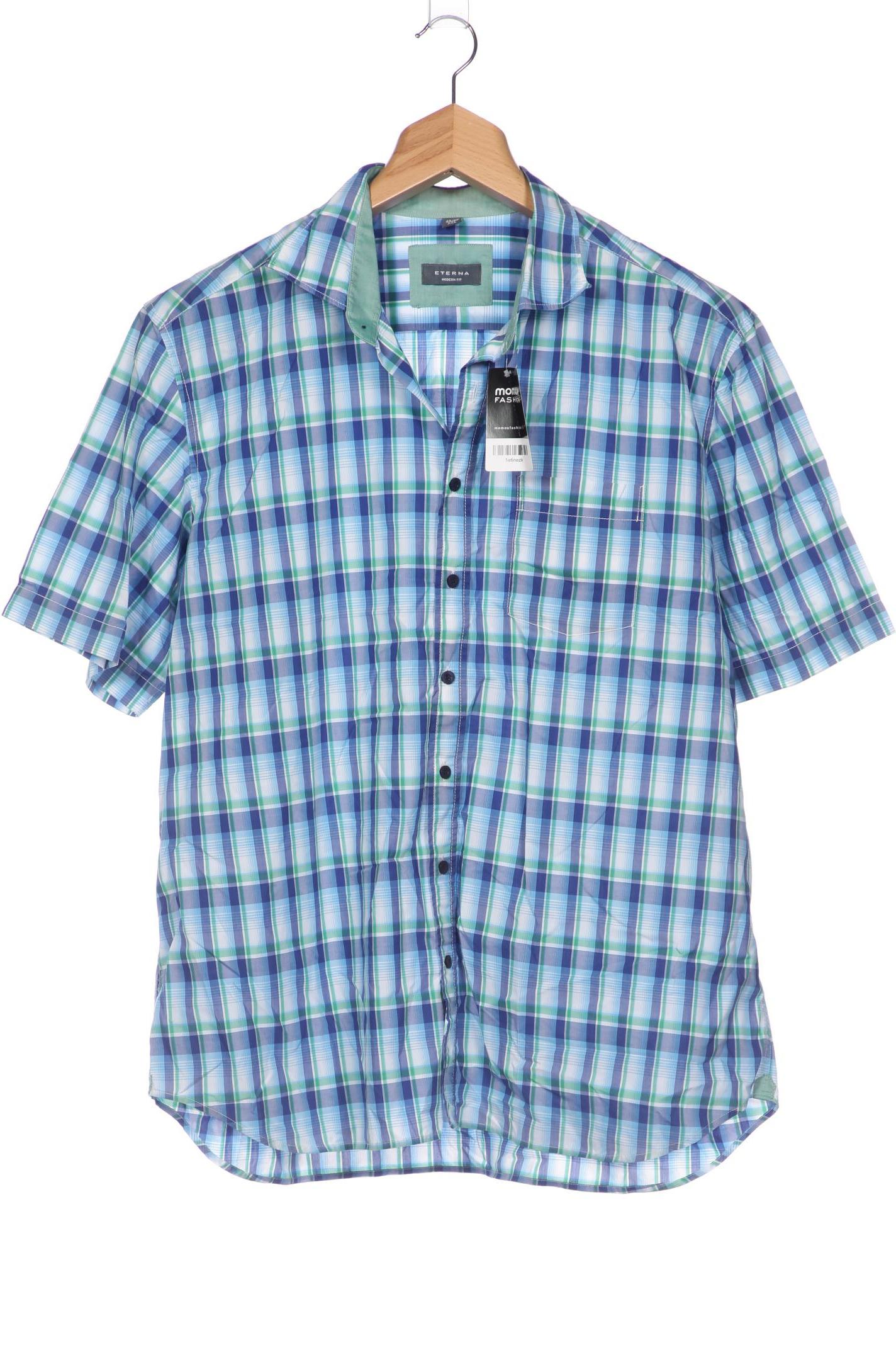 

eterna Herren Hemd, blau, Gr. 56