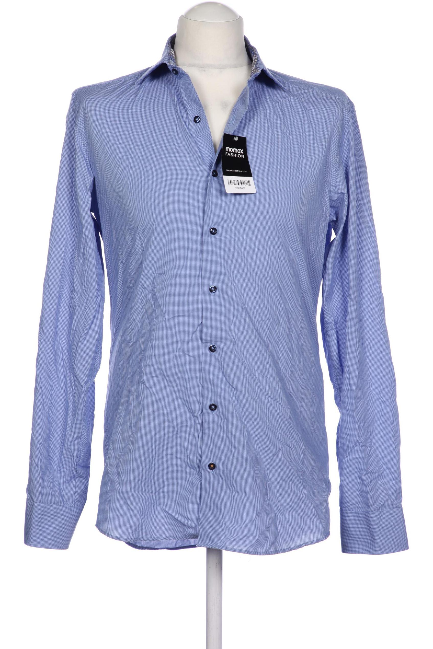 

eterna Herren Hemd, blau